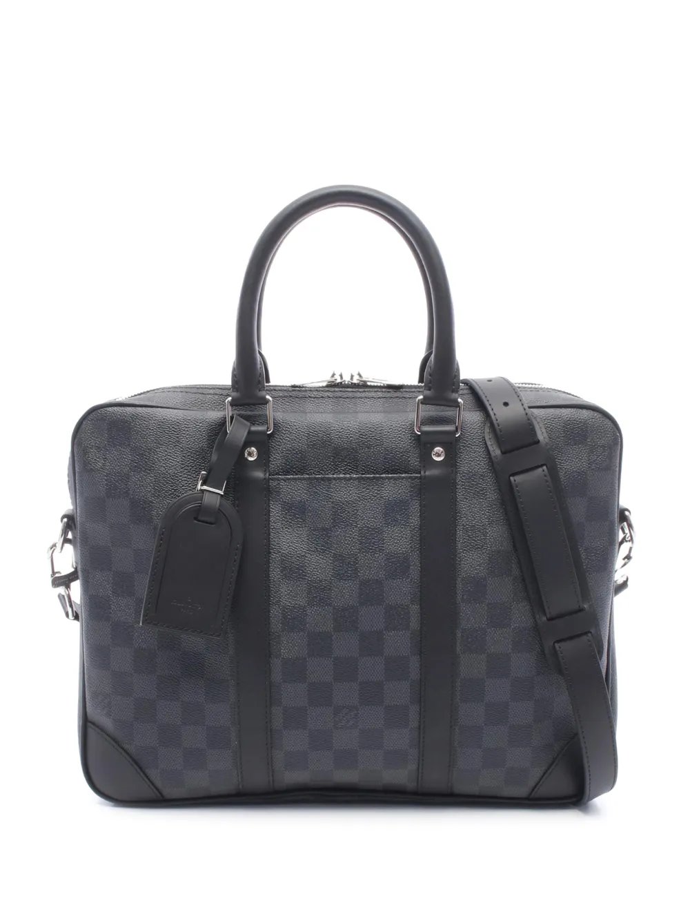 2021-2026 Damier Graphite Porte Documents Voyage PM business bag