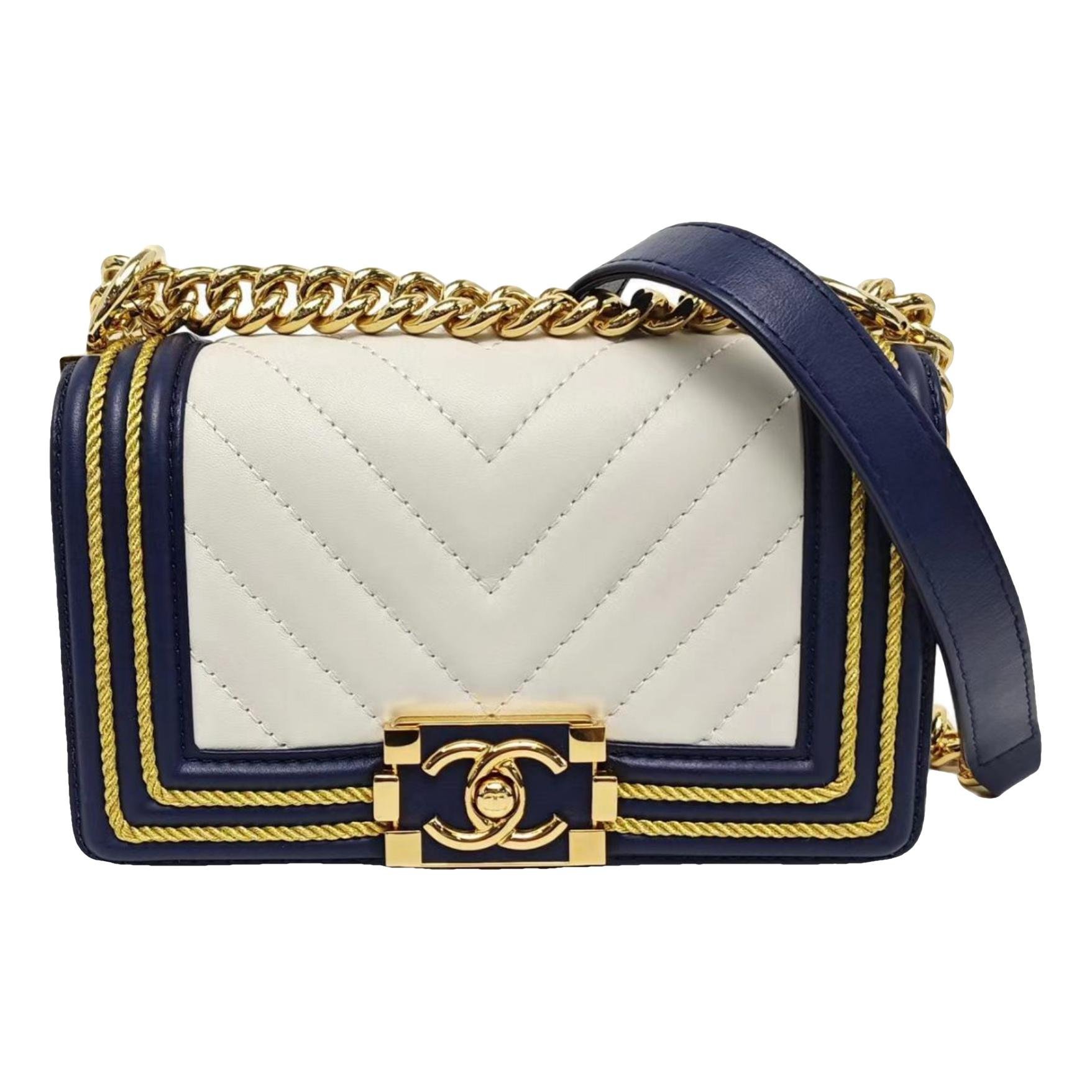 Boy leather crossbody bag