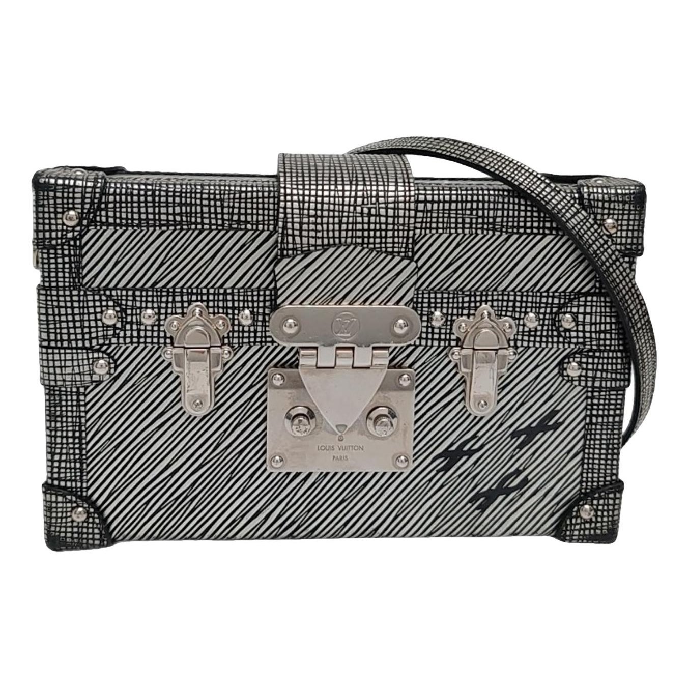Petite Malle leather handbag