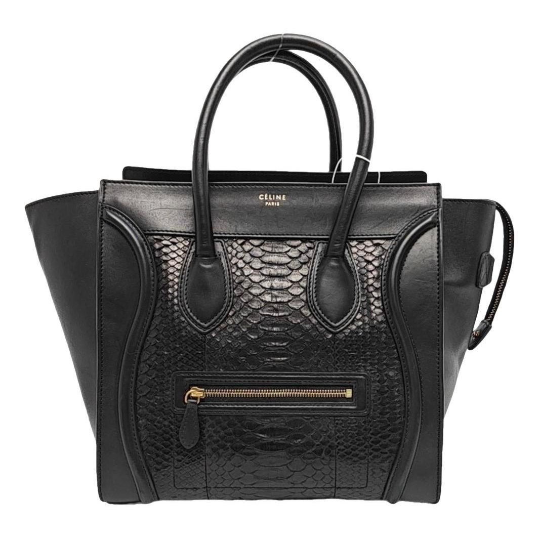 Luggage leather handbag