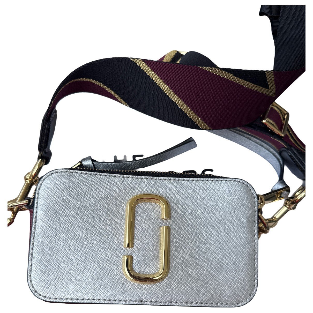 Snapshot leather crossbody bag