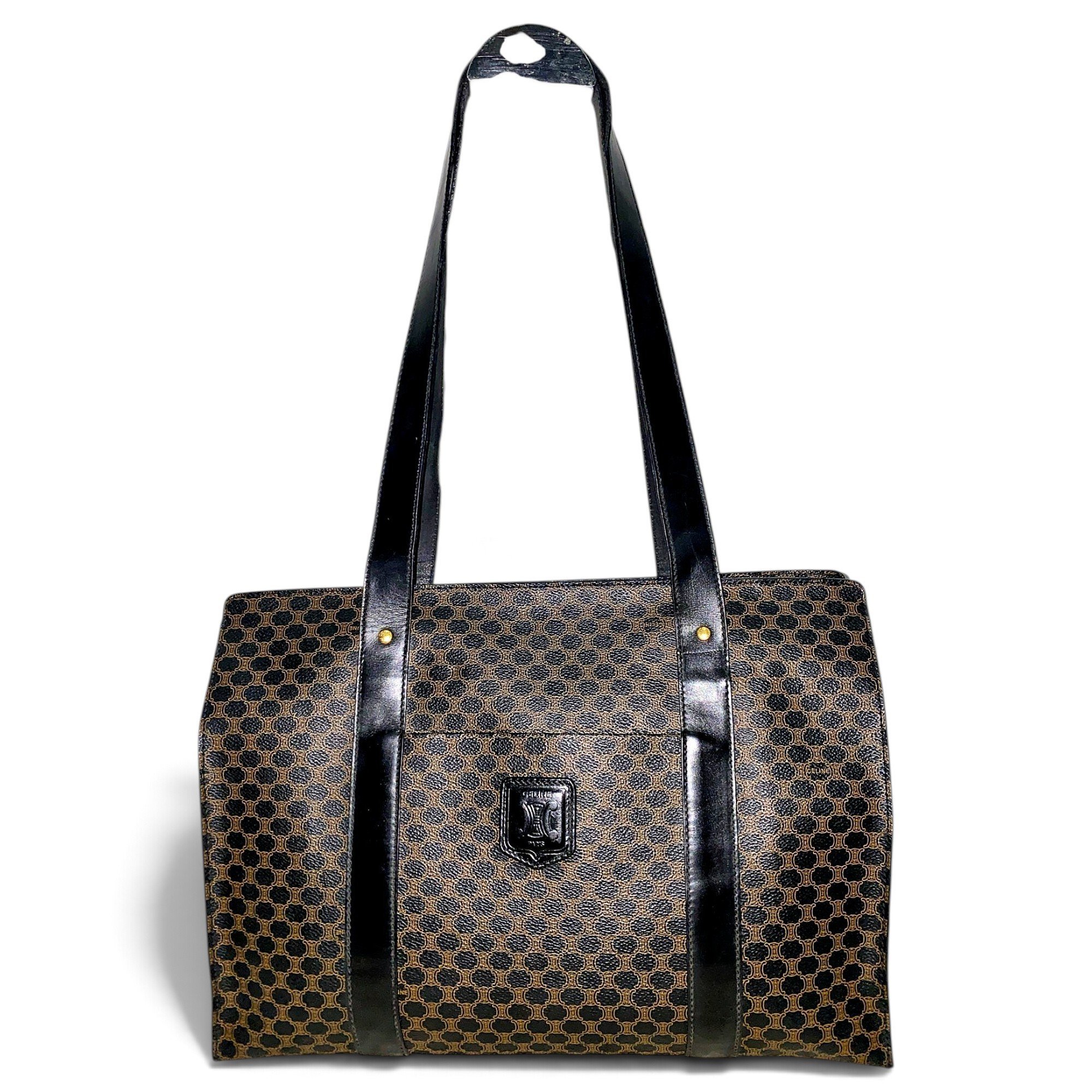 Leather tote