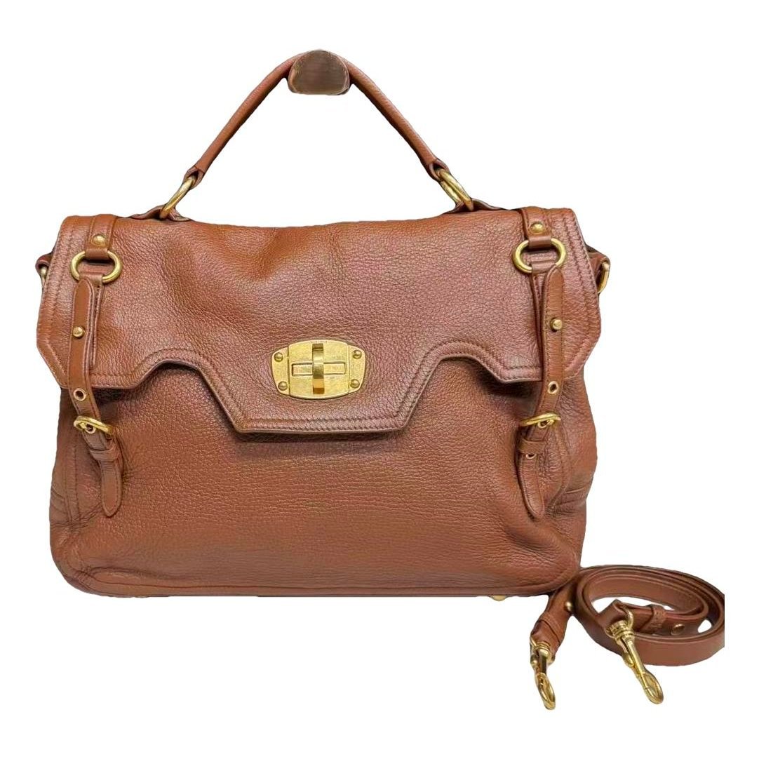 Leather handbag