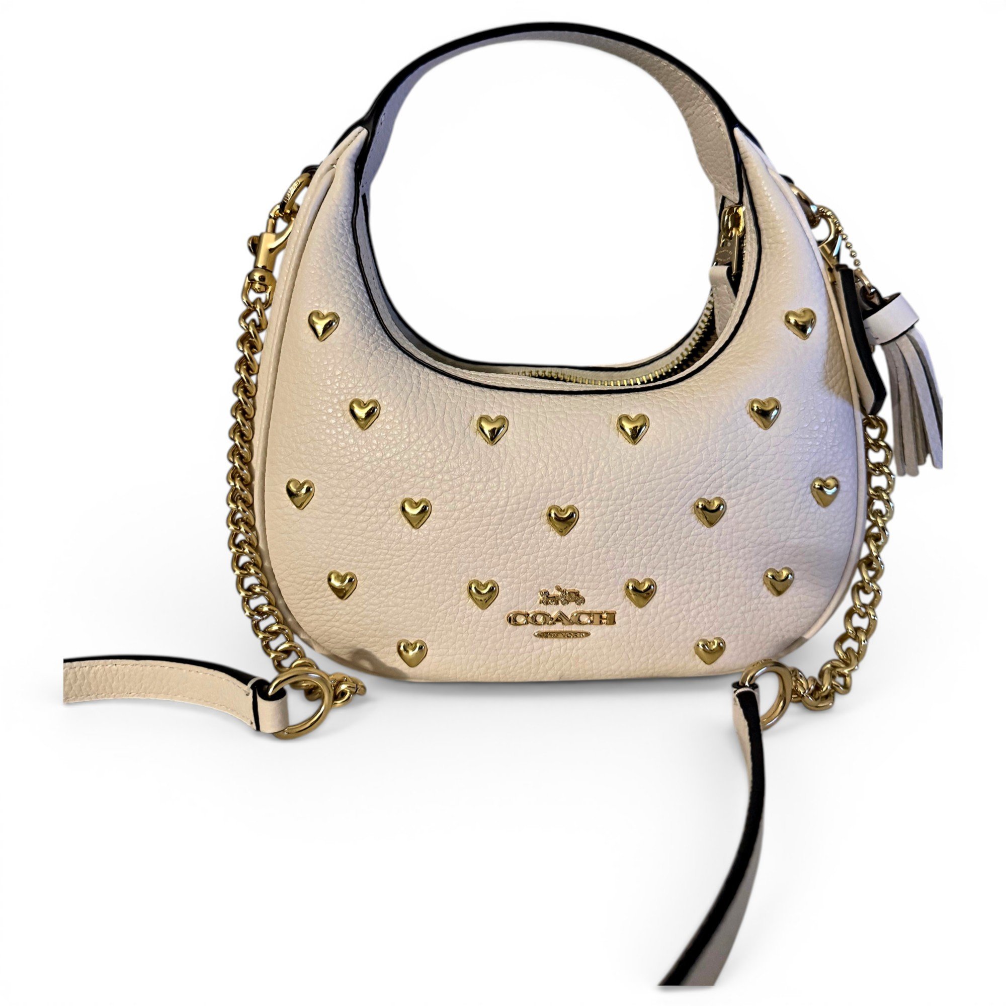 Leather crossbody bag