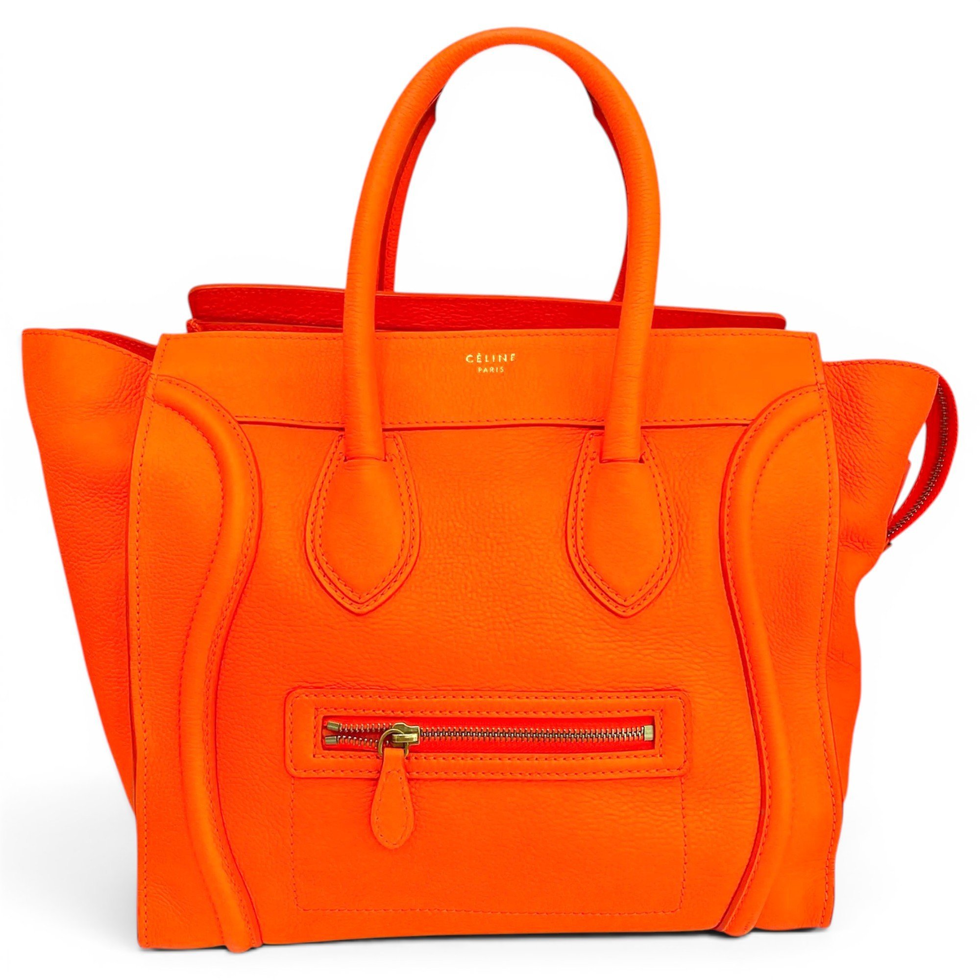 Luggage leather handbag
