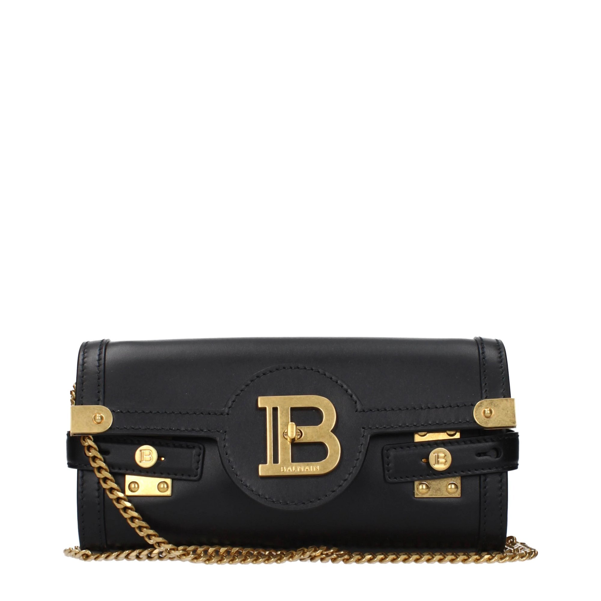 Balmain Leather clutch bag