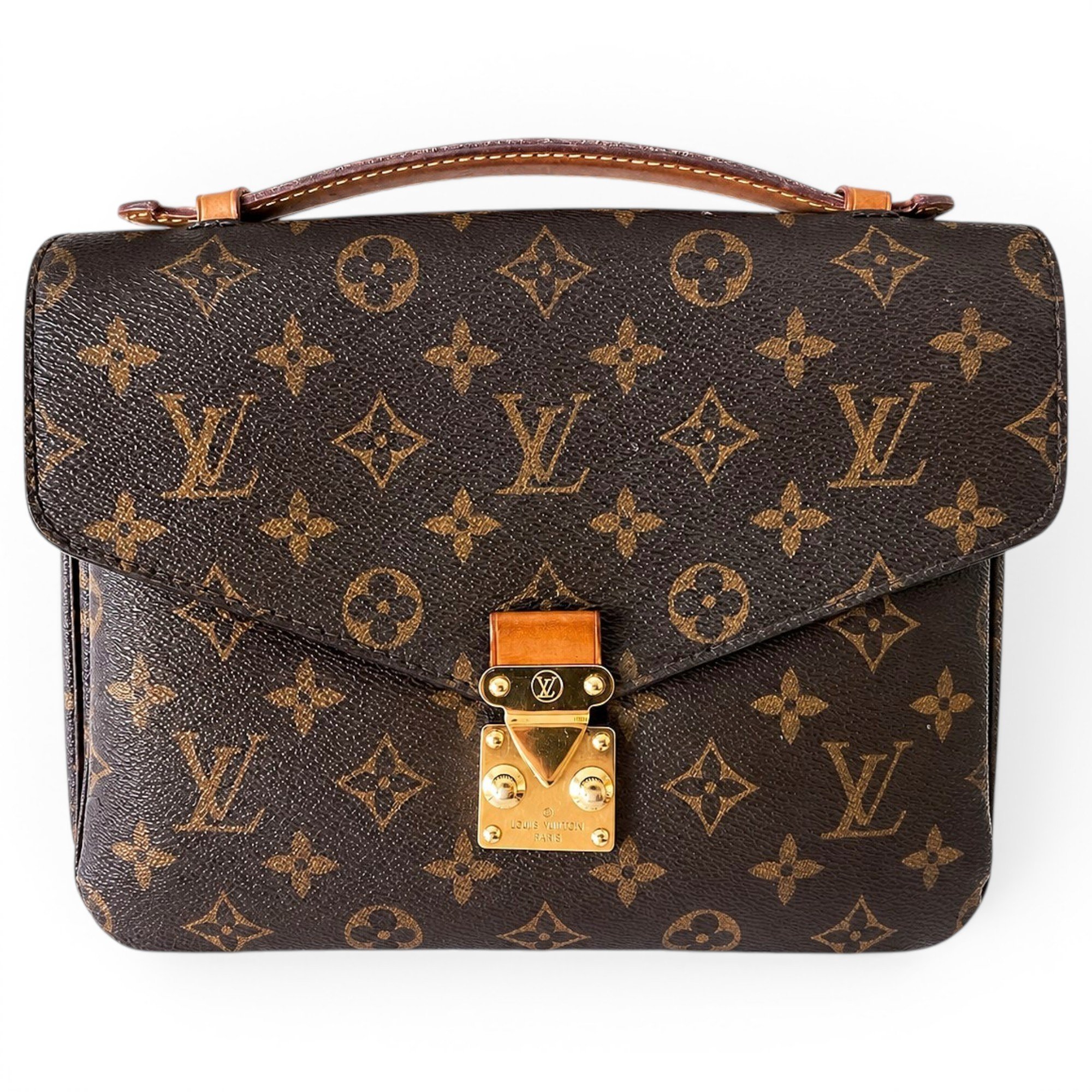 Metis leather handbag