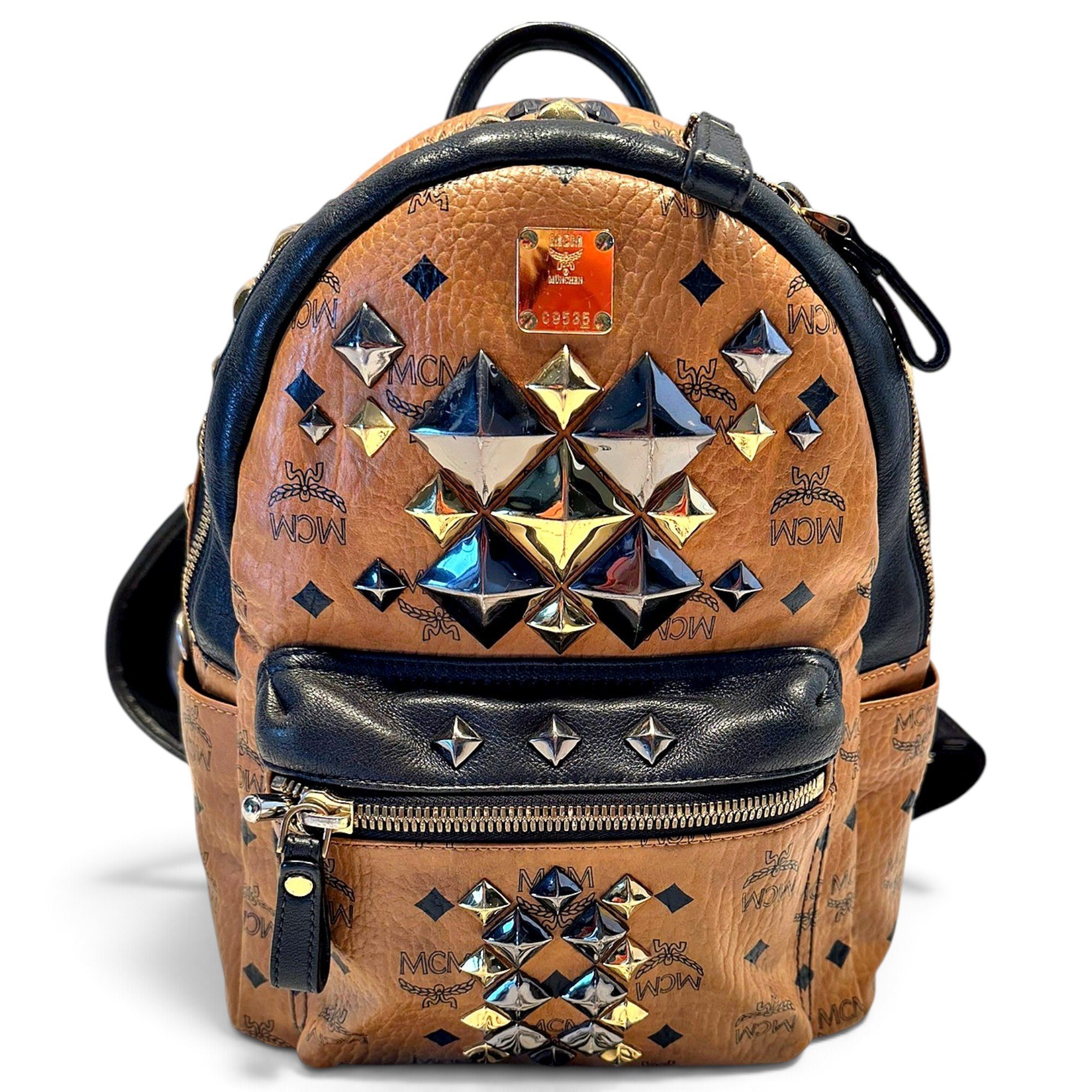 Stark leather backpack