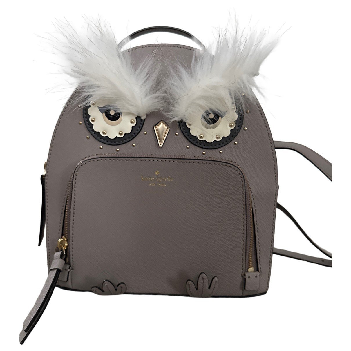 Leather backpack