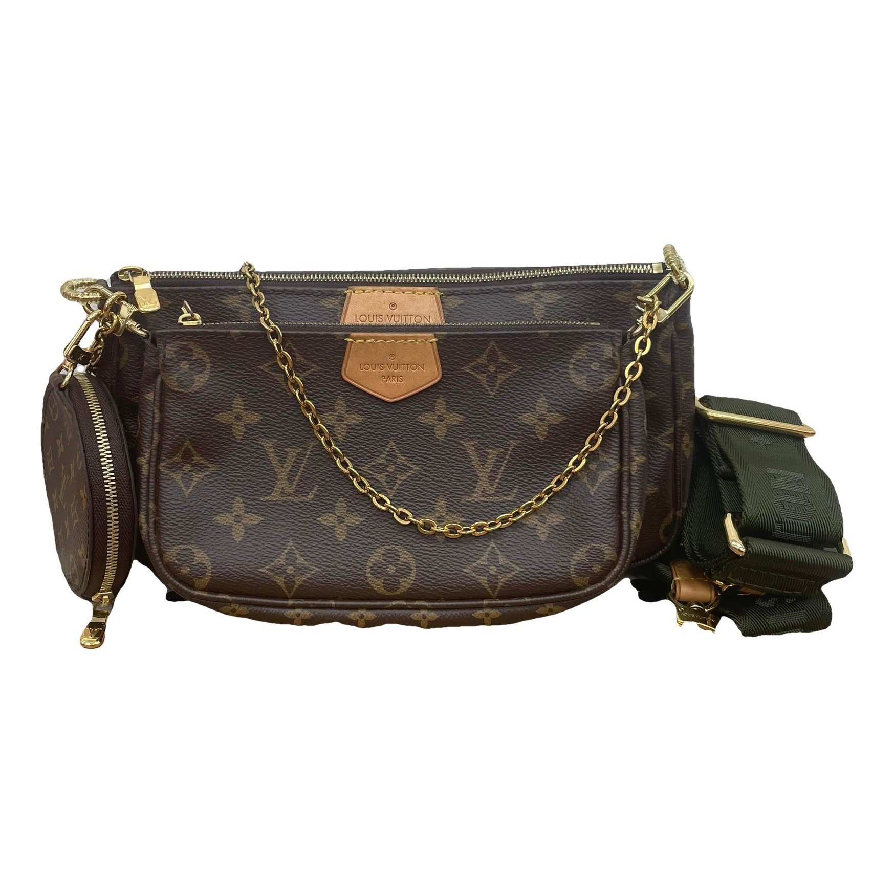 Multi Pochette Accessoires leather handbag