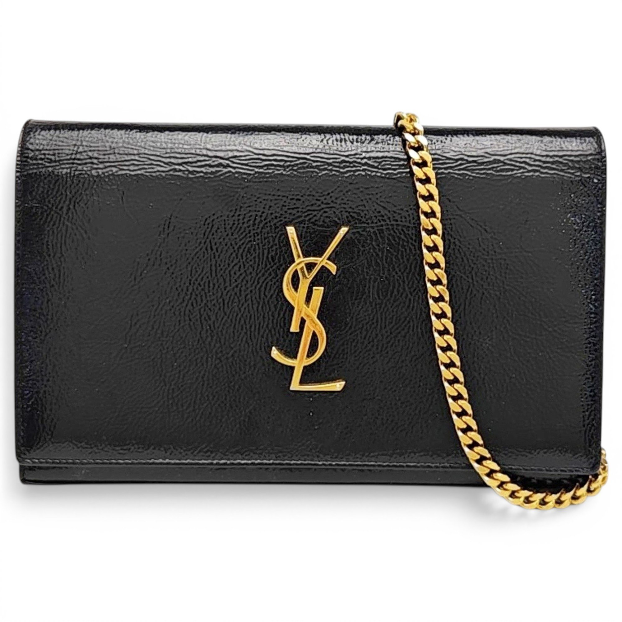 Baby monogramme leather handbag