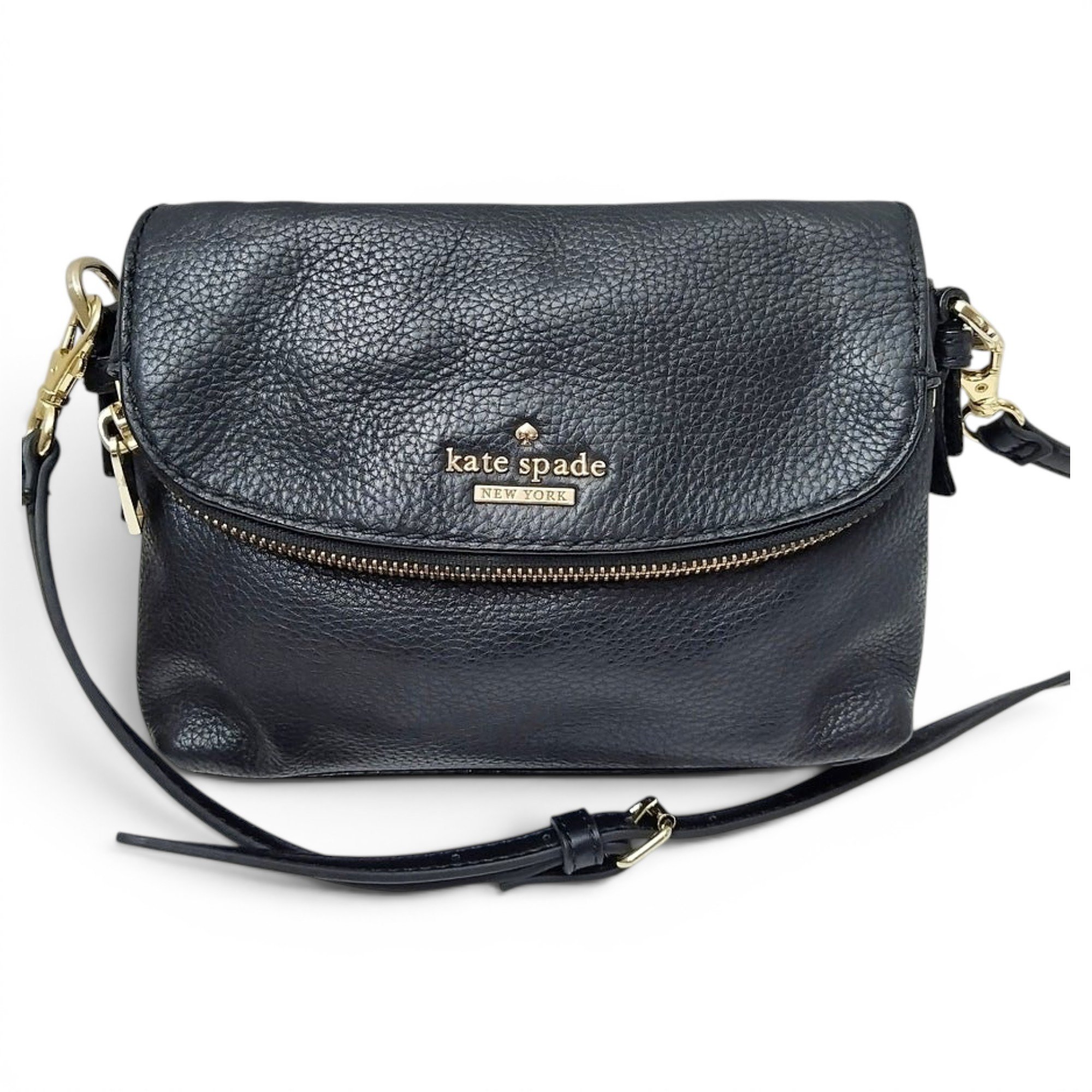 Leather crossbody bag
