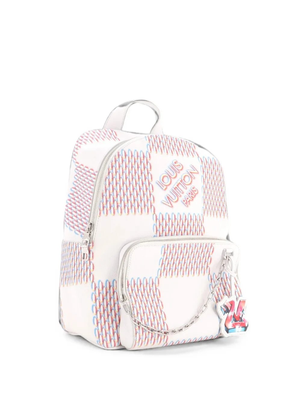 Racer Limited Edition Damier Spray Leather backpack