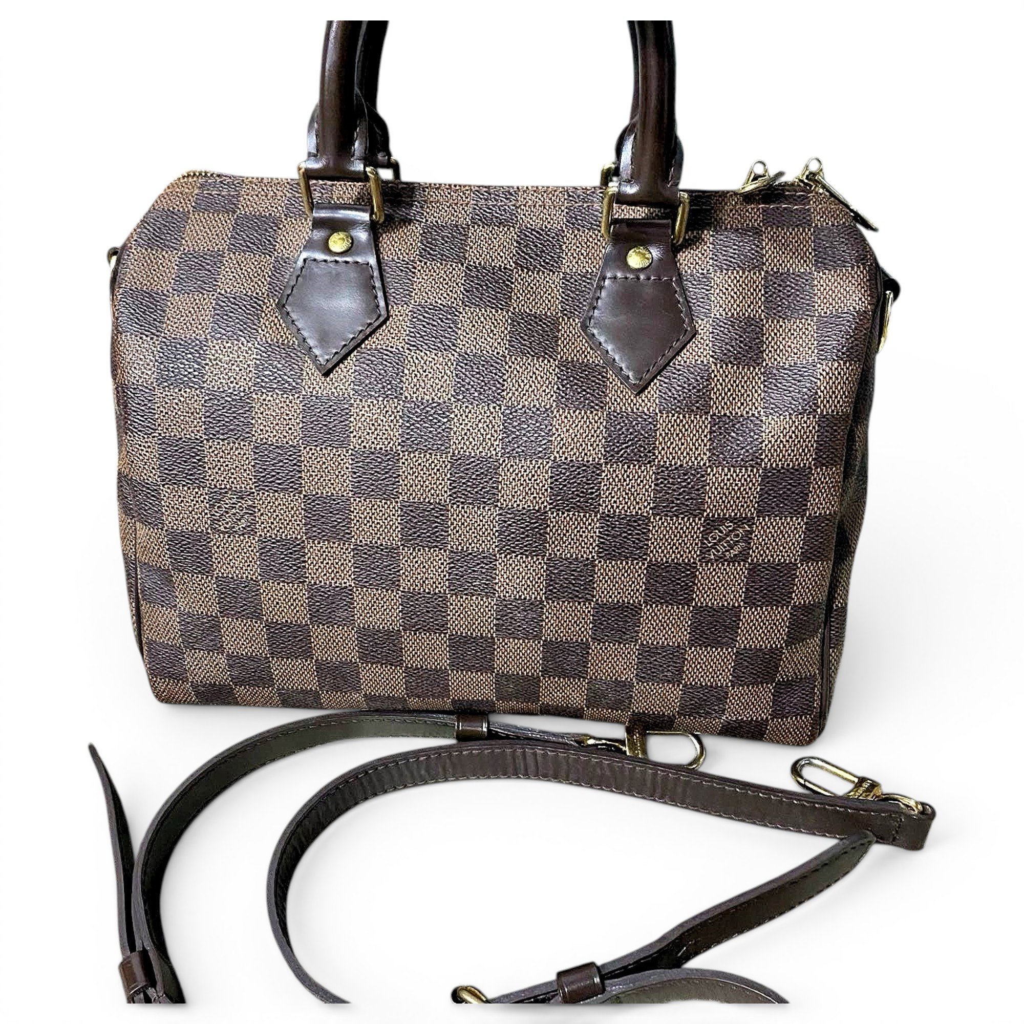 Leather bowling bag