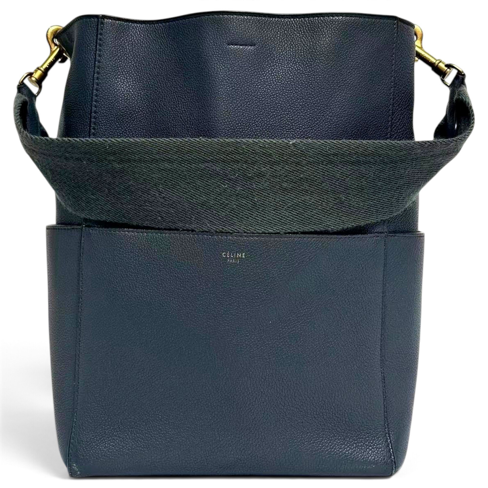 Seau Sangle leather tote