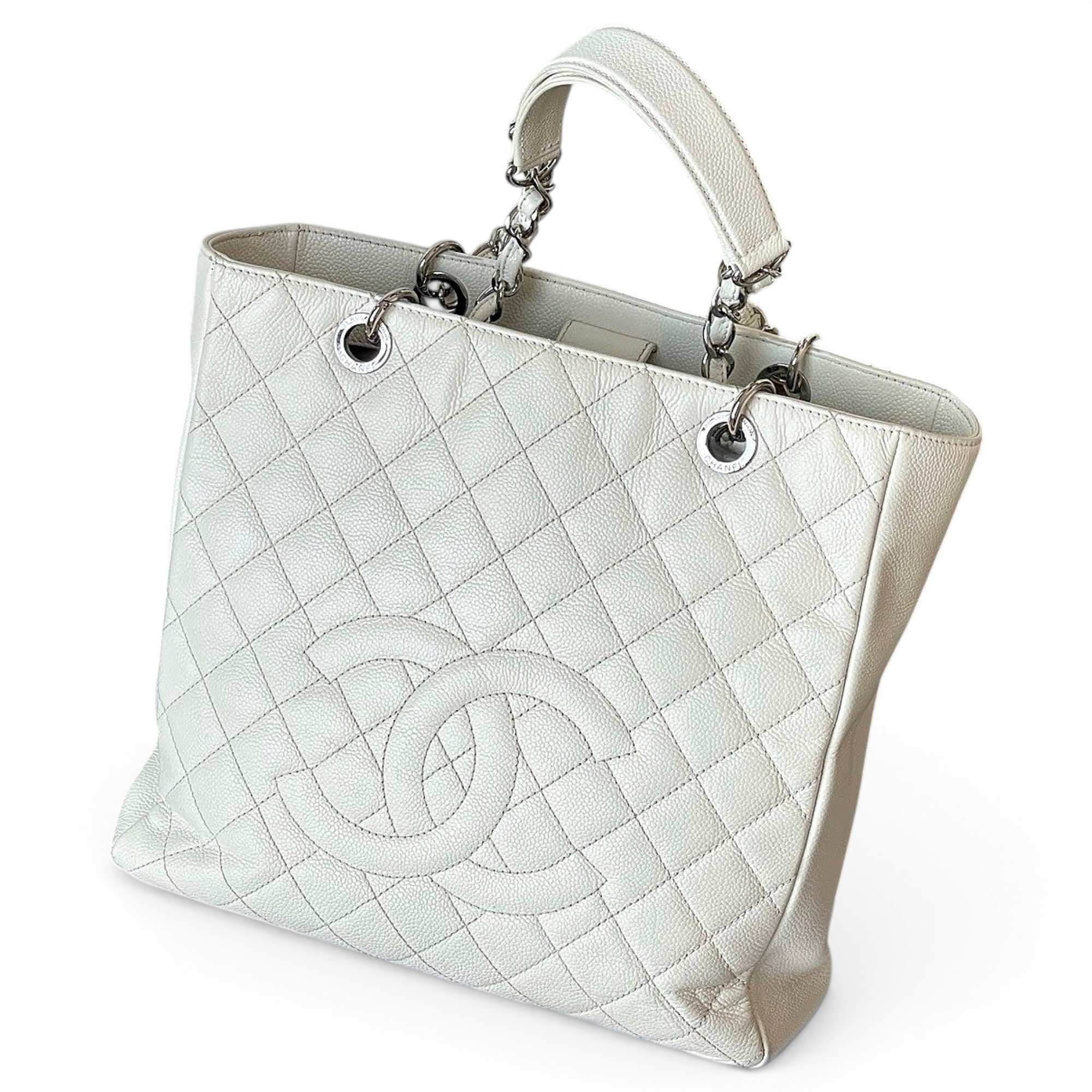Petite Shopping Tote leather handbag