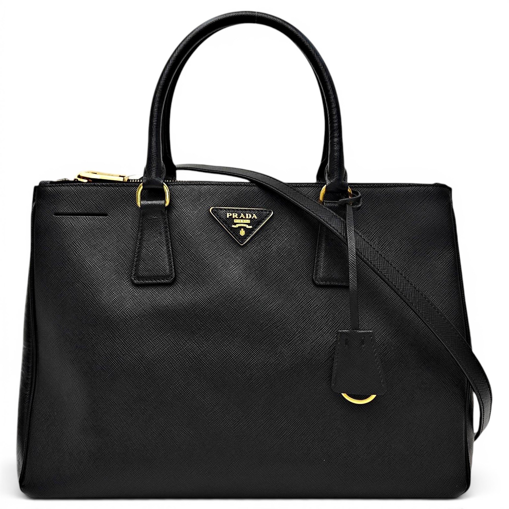 Galleria leather handbag