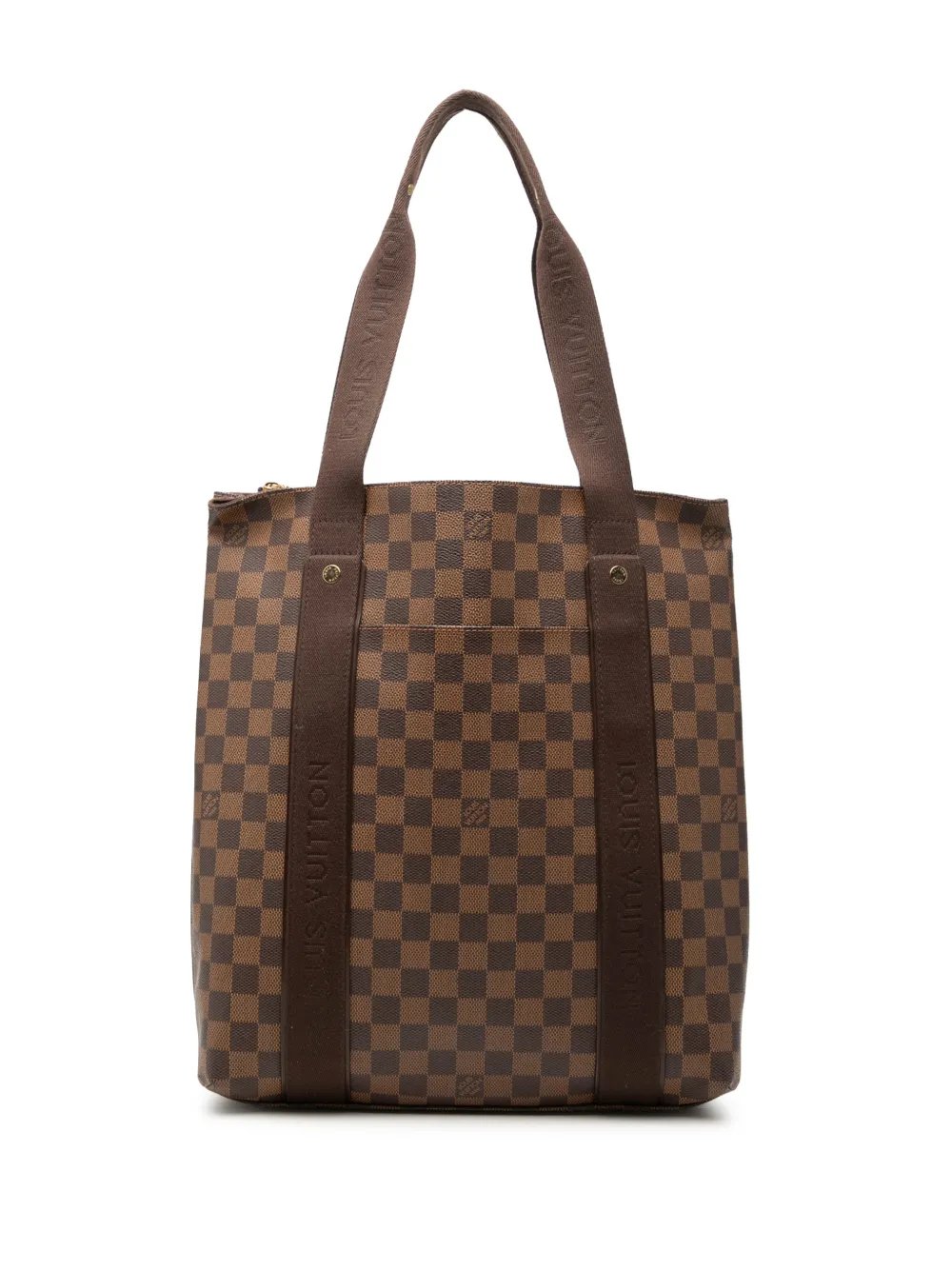 2010 Damier Ebene Cabas Beaubourg tote bag