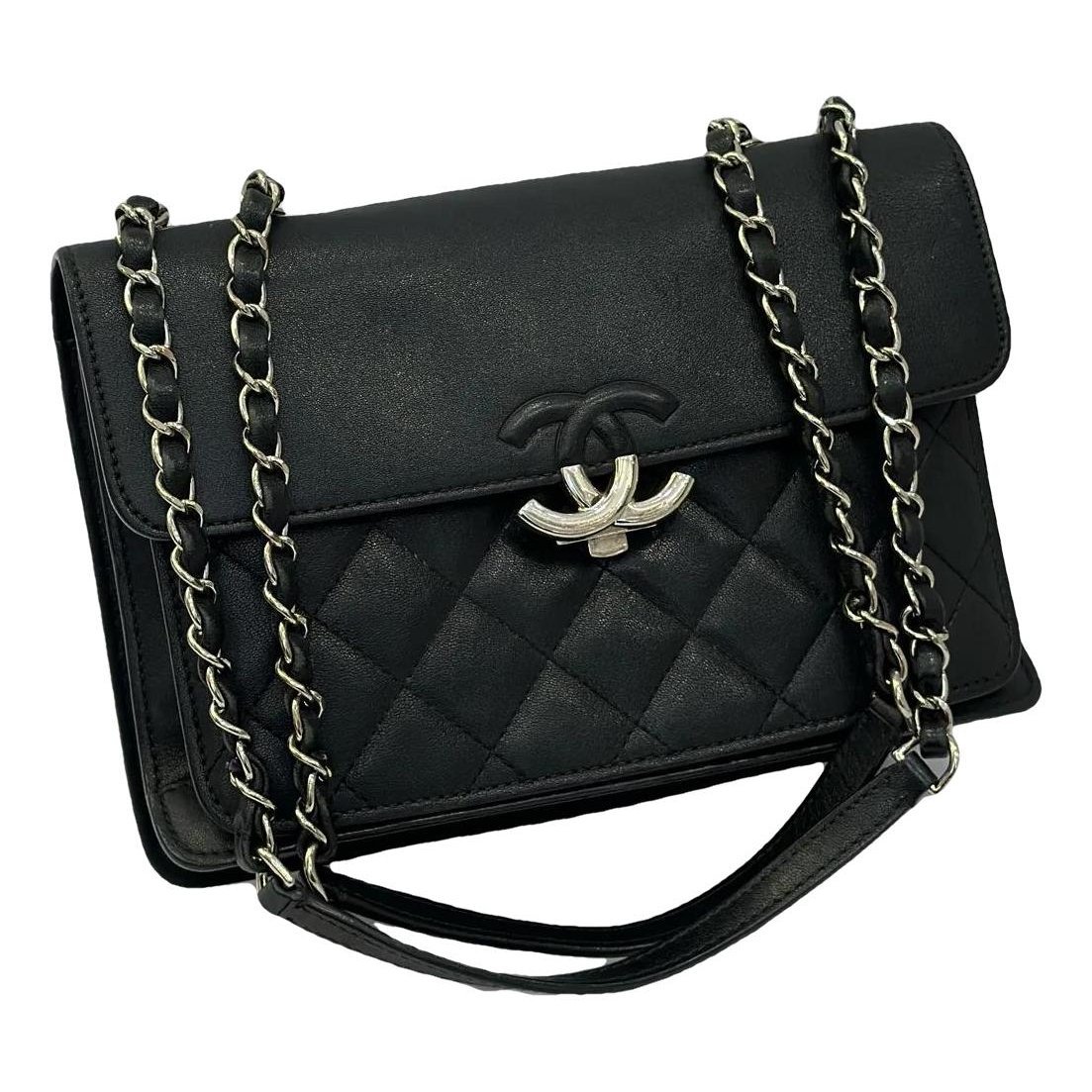 Leather crossbody bag