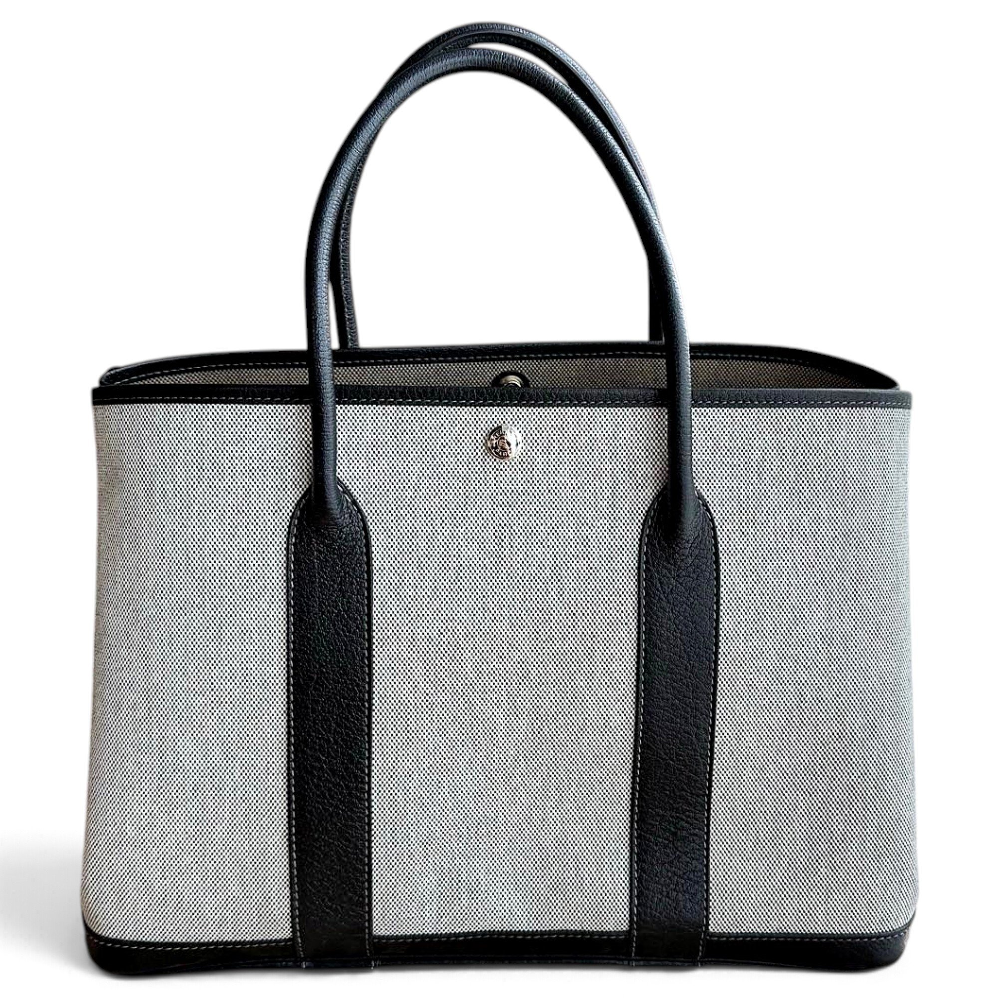 Garden Party leather handbag