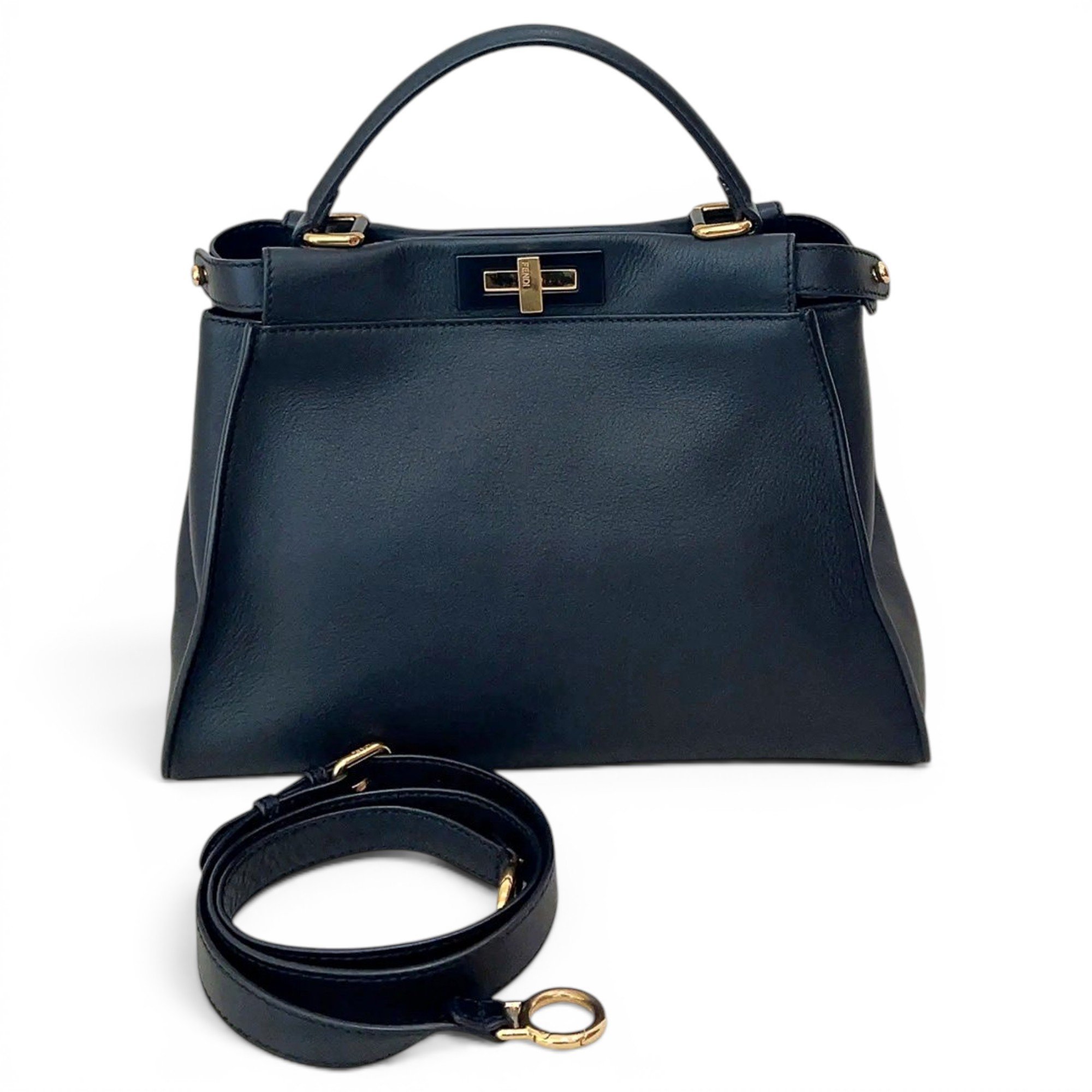 Peekaboo Essentially leather handbag