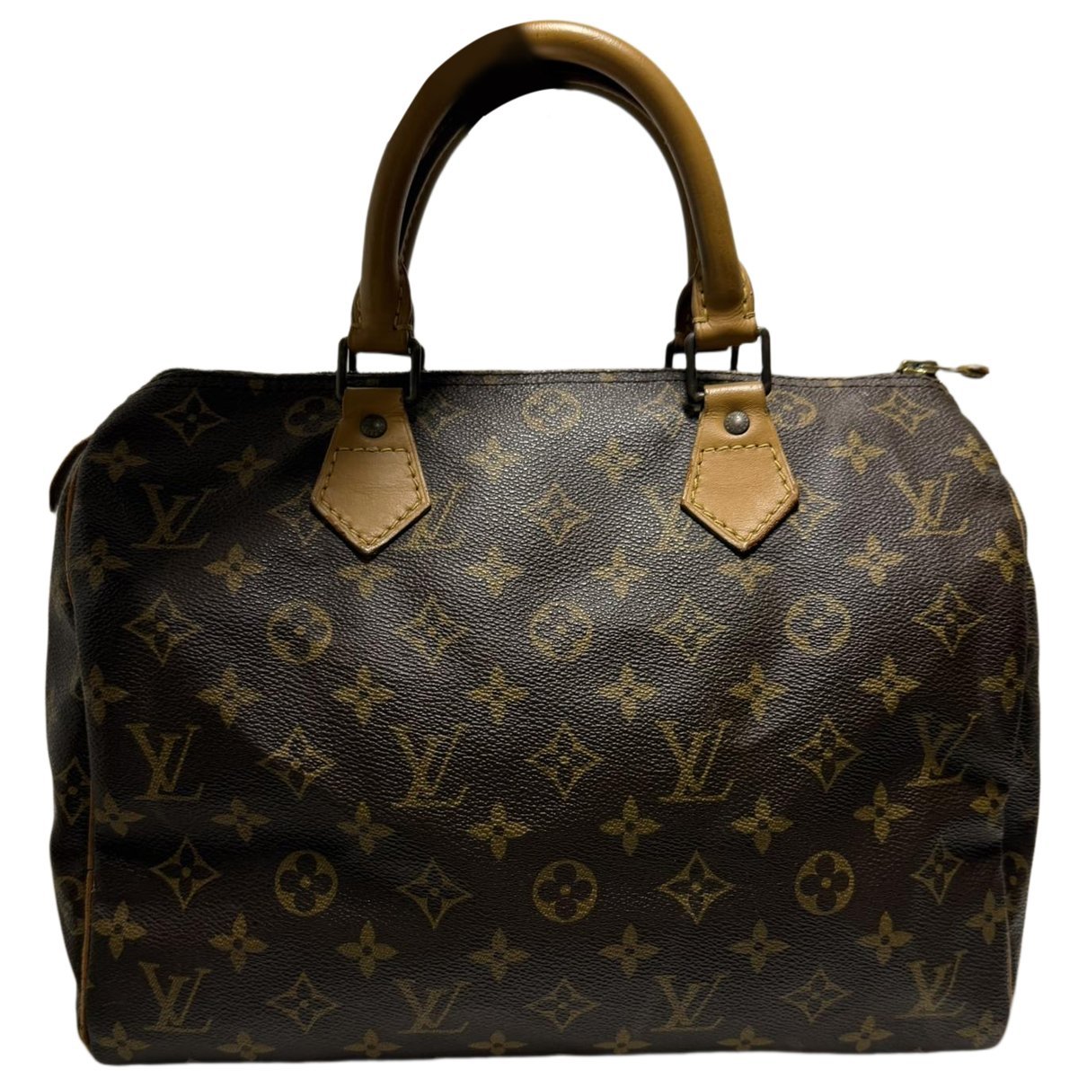 Speedy leather handbag