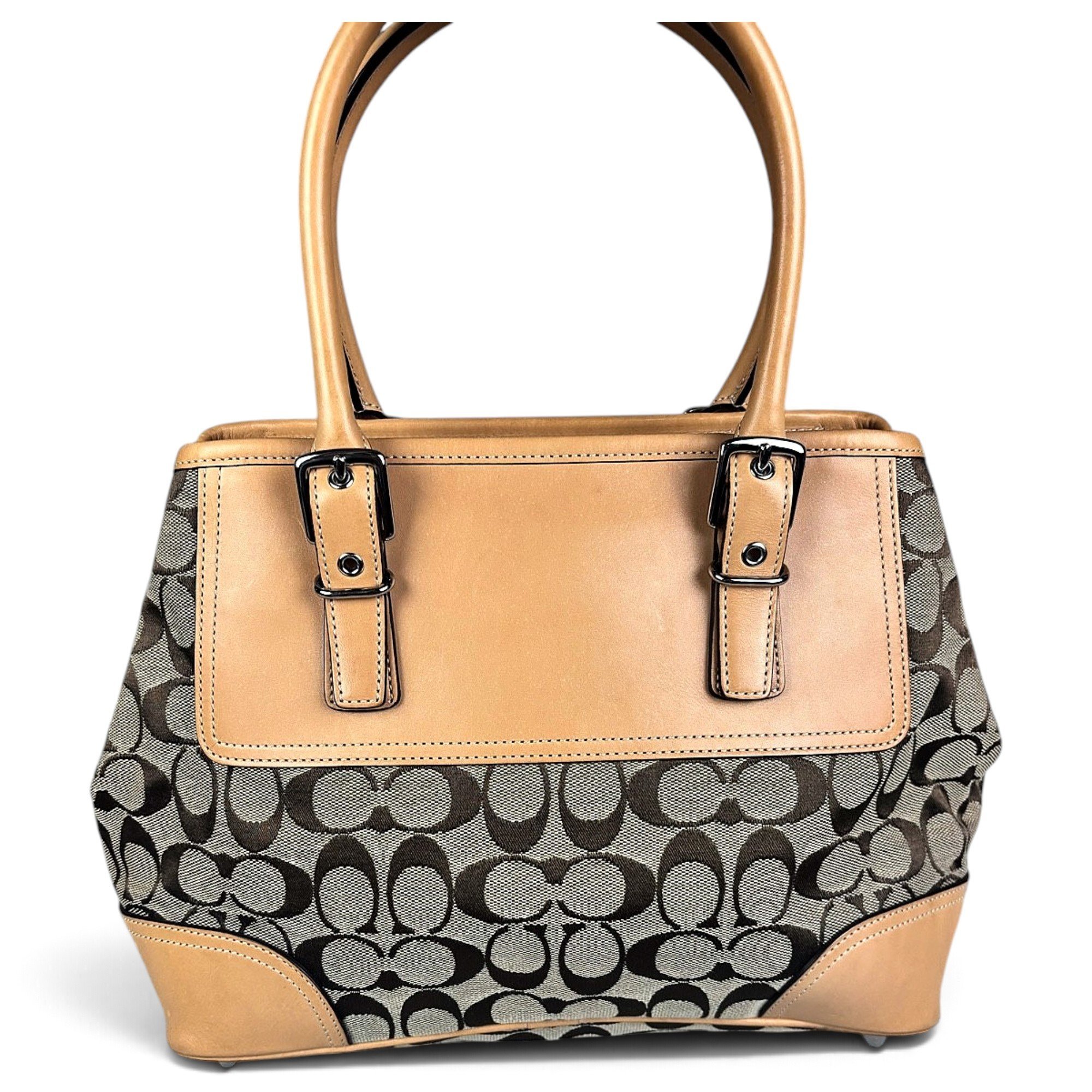 Leather tote