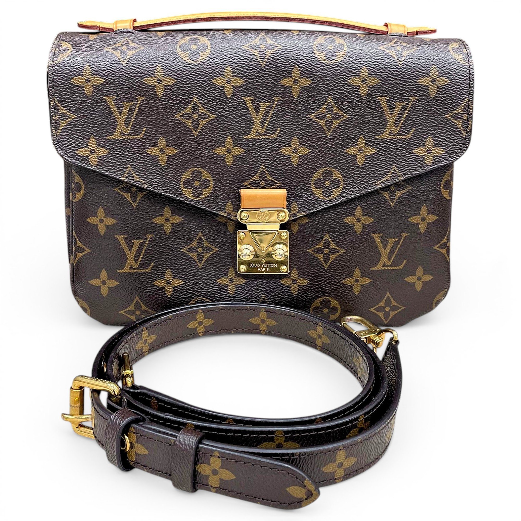 Metis leather handbag