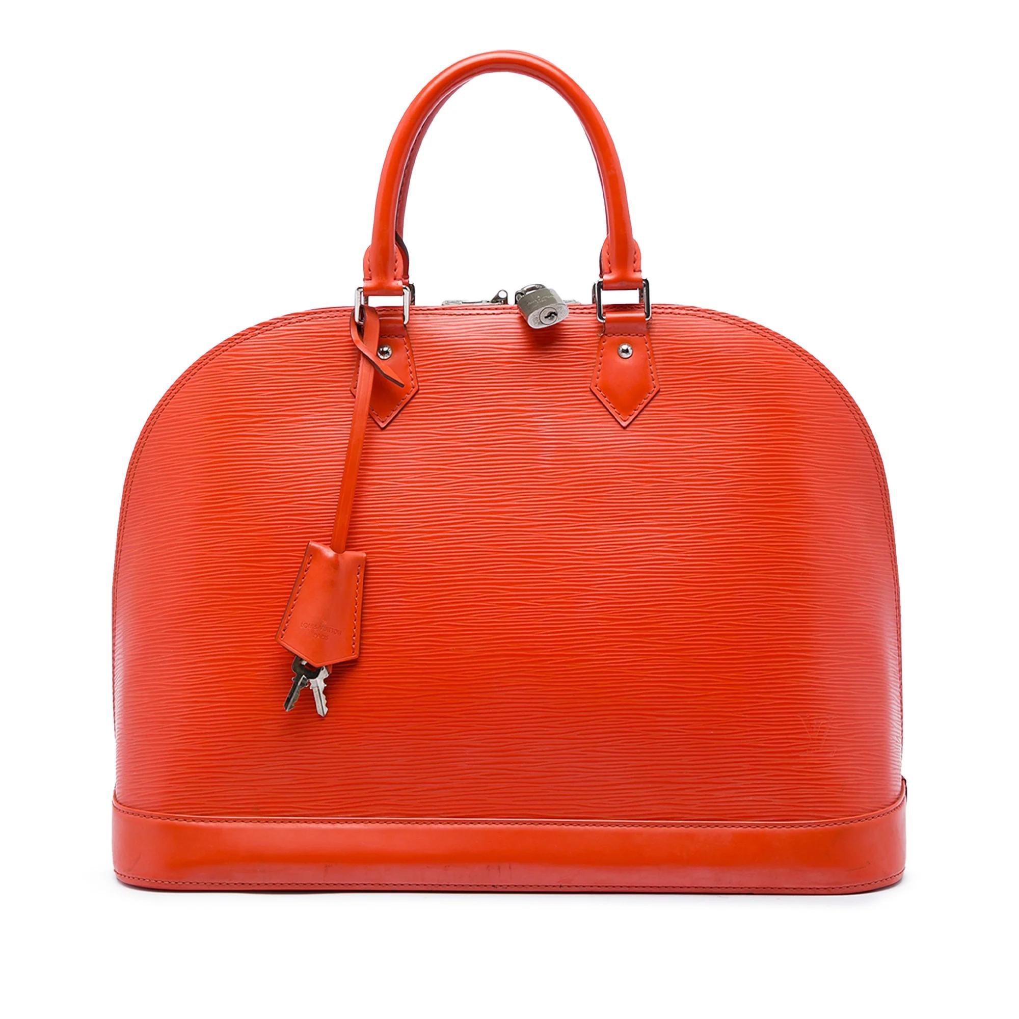 Alma leather handbag