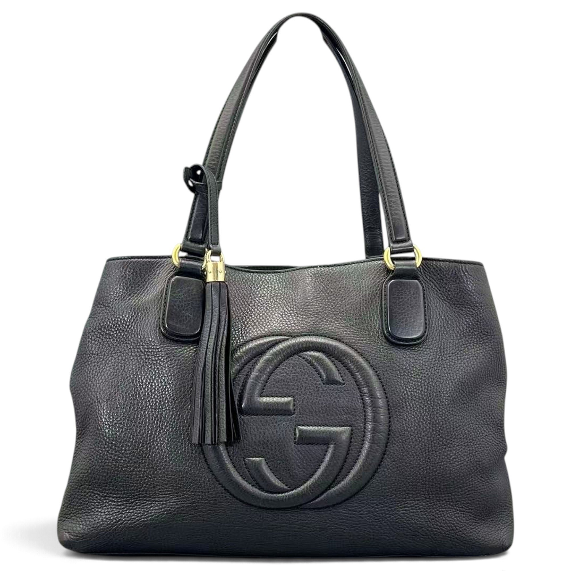 Soho Top Handle leather tote