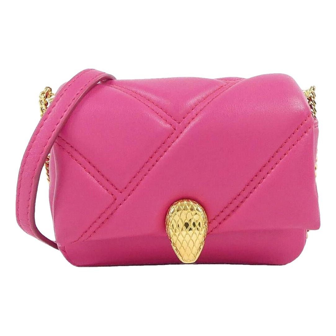 Serpenti leather handbag