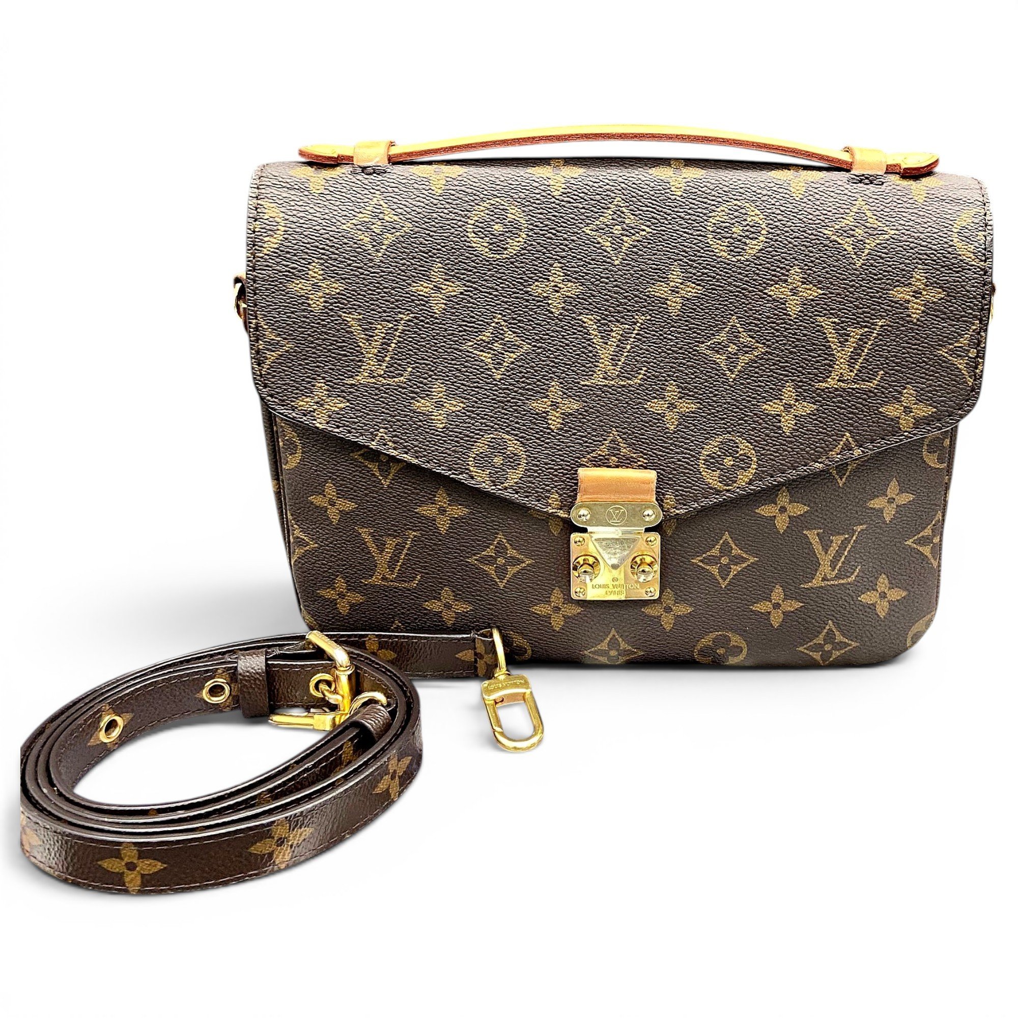 Metis leather handbag