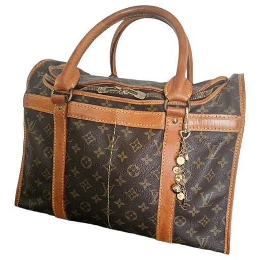 Louis Vuitton Deauville leather handbag