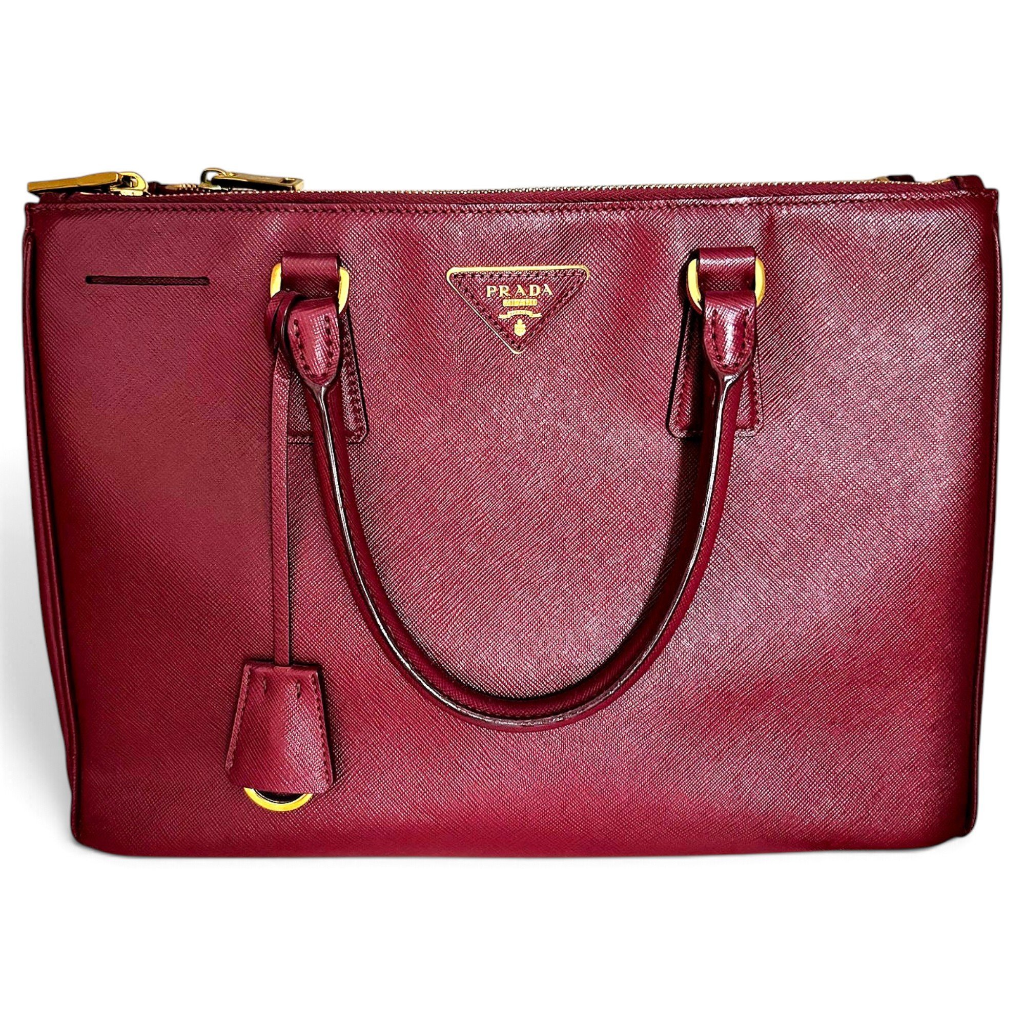 Galleria leather handbag