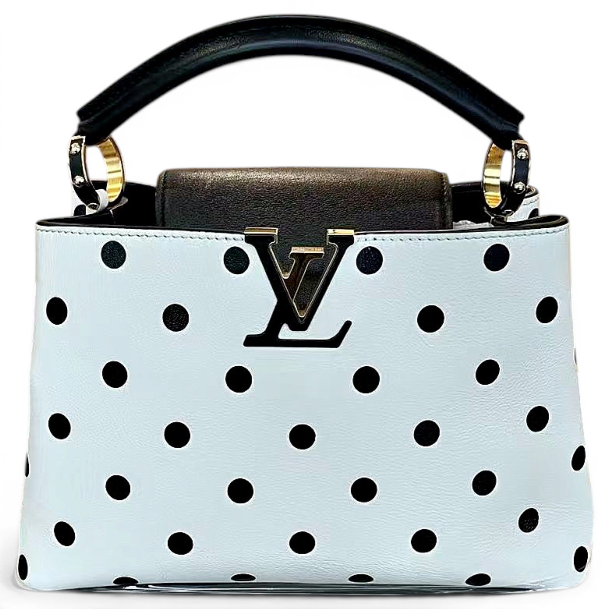 Capucines leather handbag