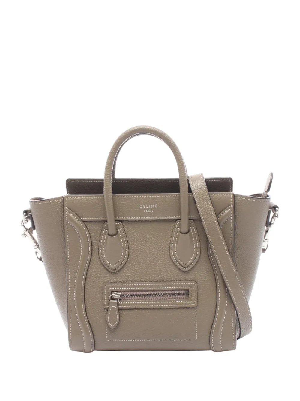 2010-2026 Nano Leather Luggage Tote satchel