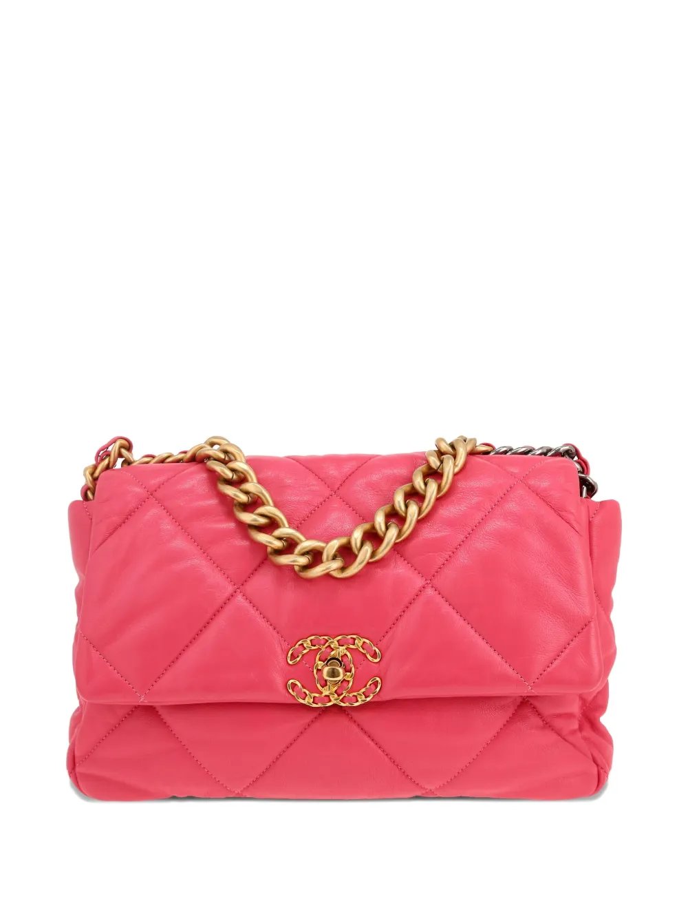 2020 large Chanel 19 shoulder bag