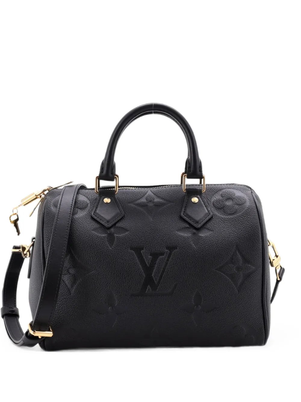 Speedy Bandouliere Bag Monogram Empreinte Giant 25 satchel