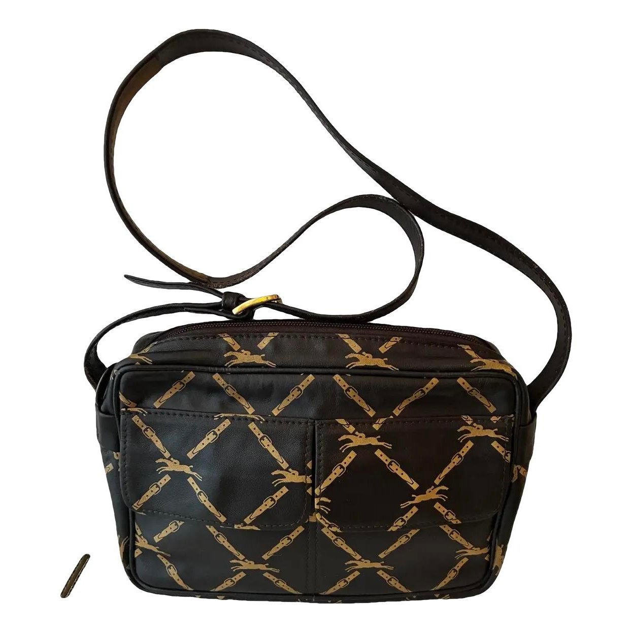 Leather crossbody bag