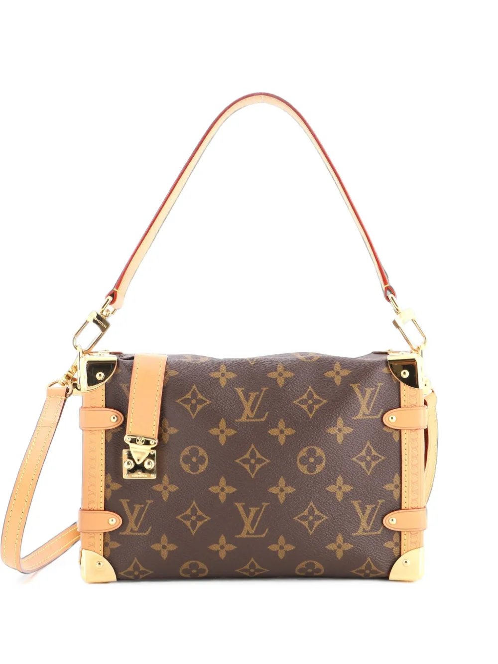 Side Trunk Handbag Monogram Canvas MM satchel