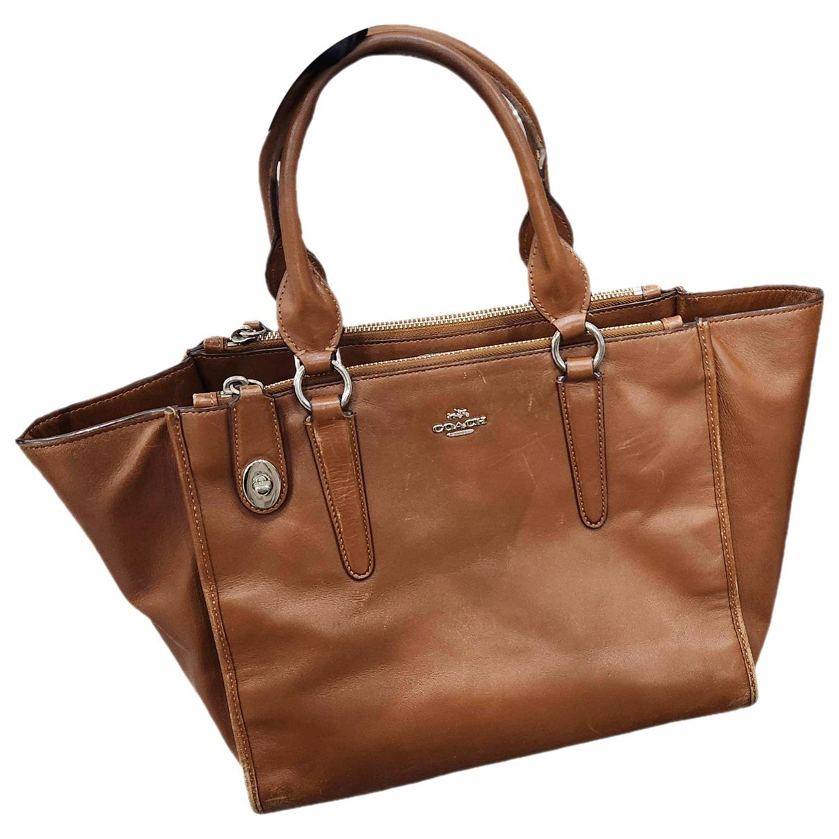 Leather handbag