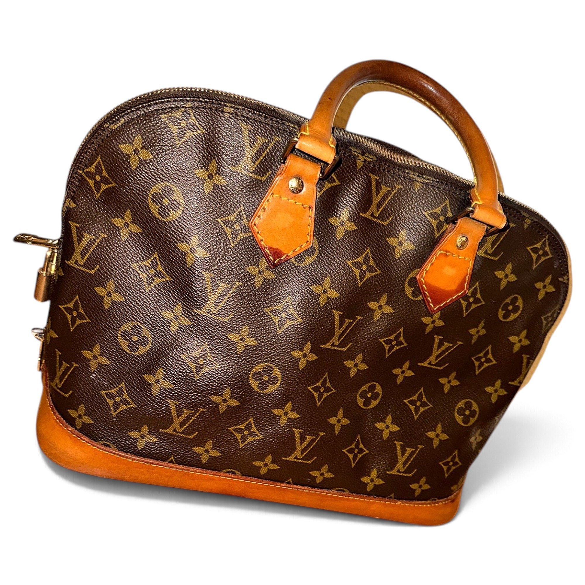 Alma leather handbag