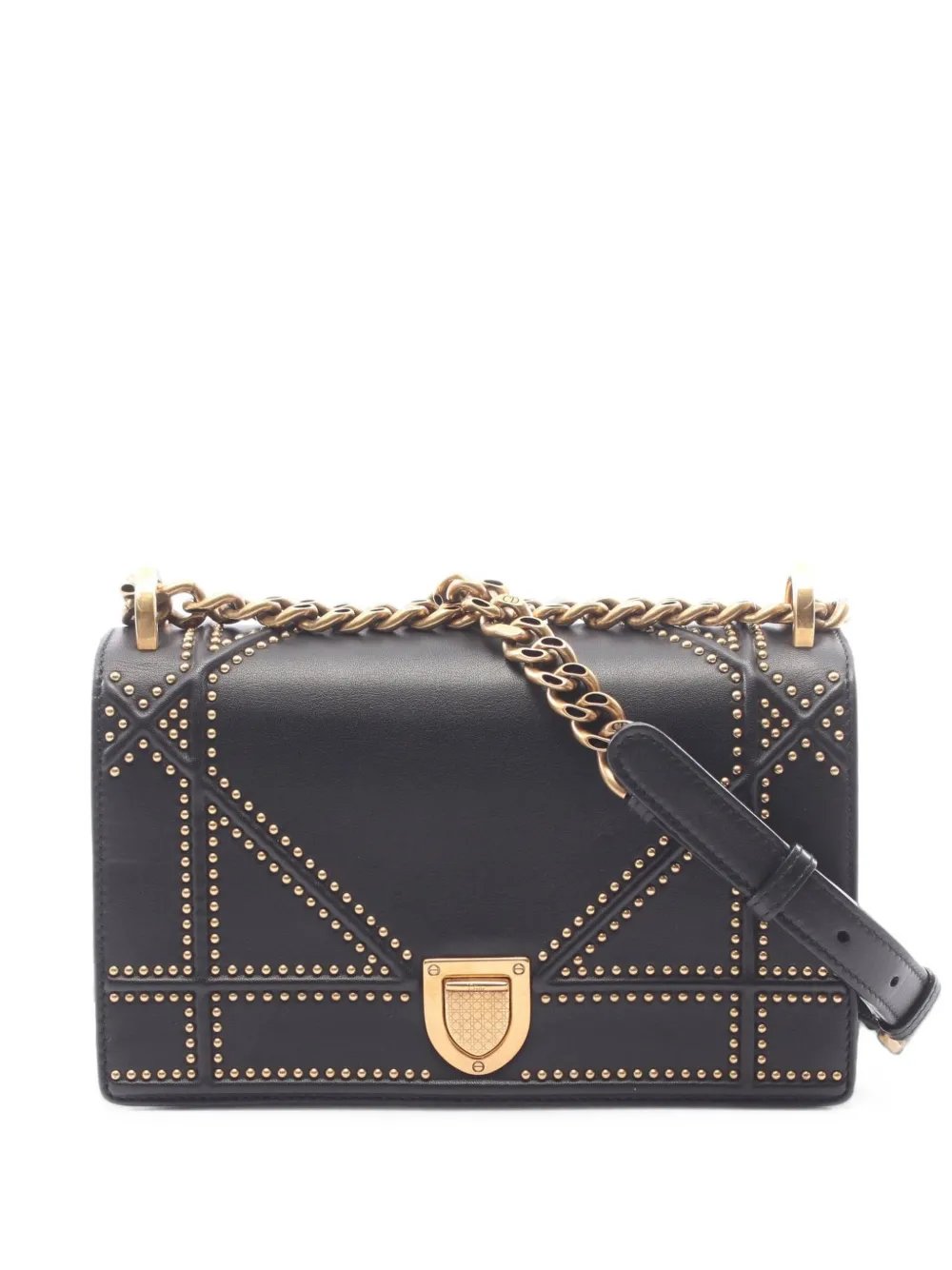 2010s Diorama studded shoulder bag