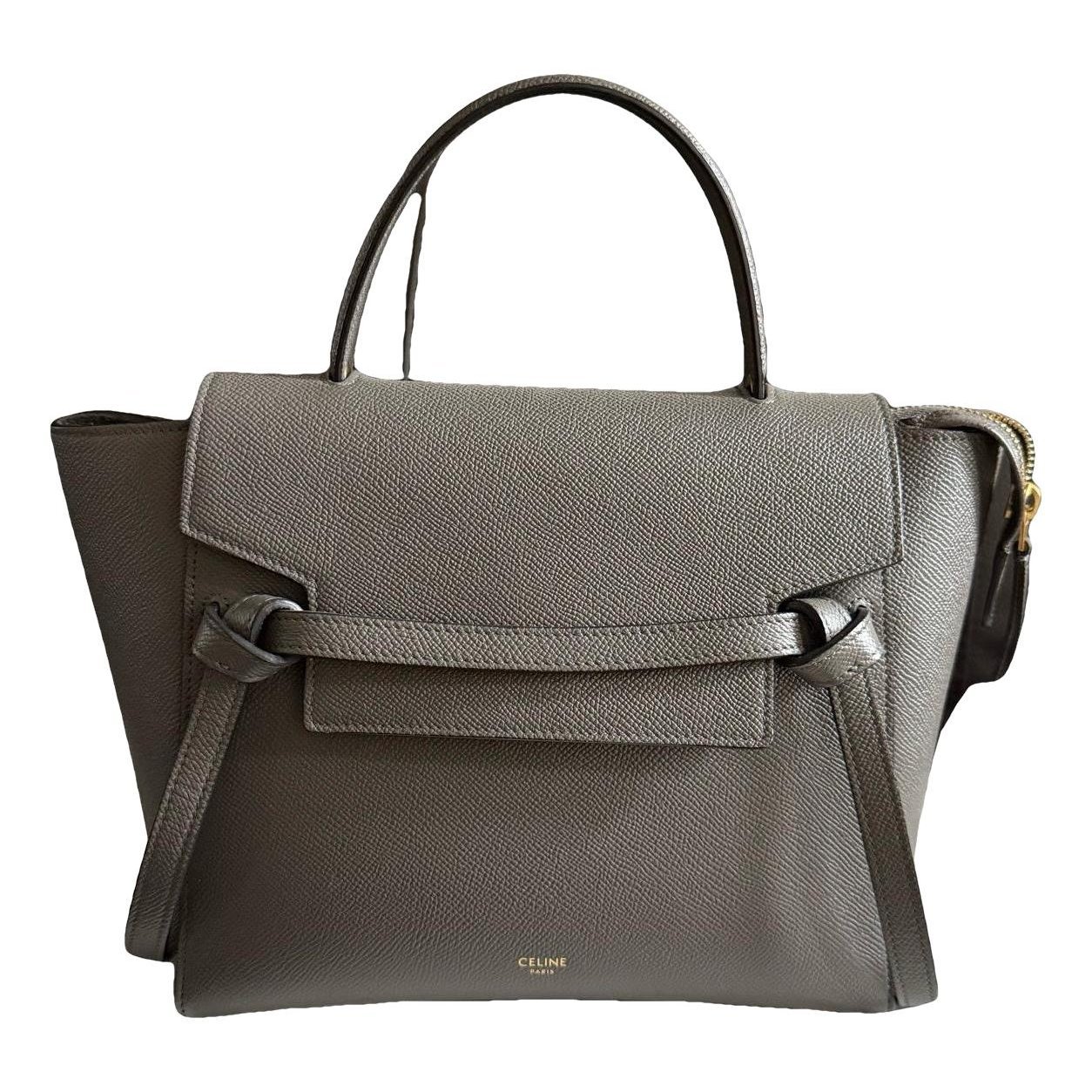 Belt leather bag