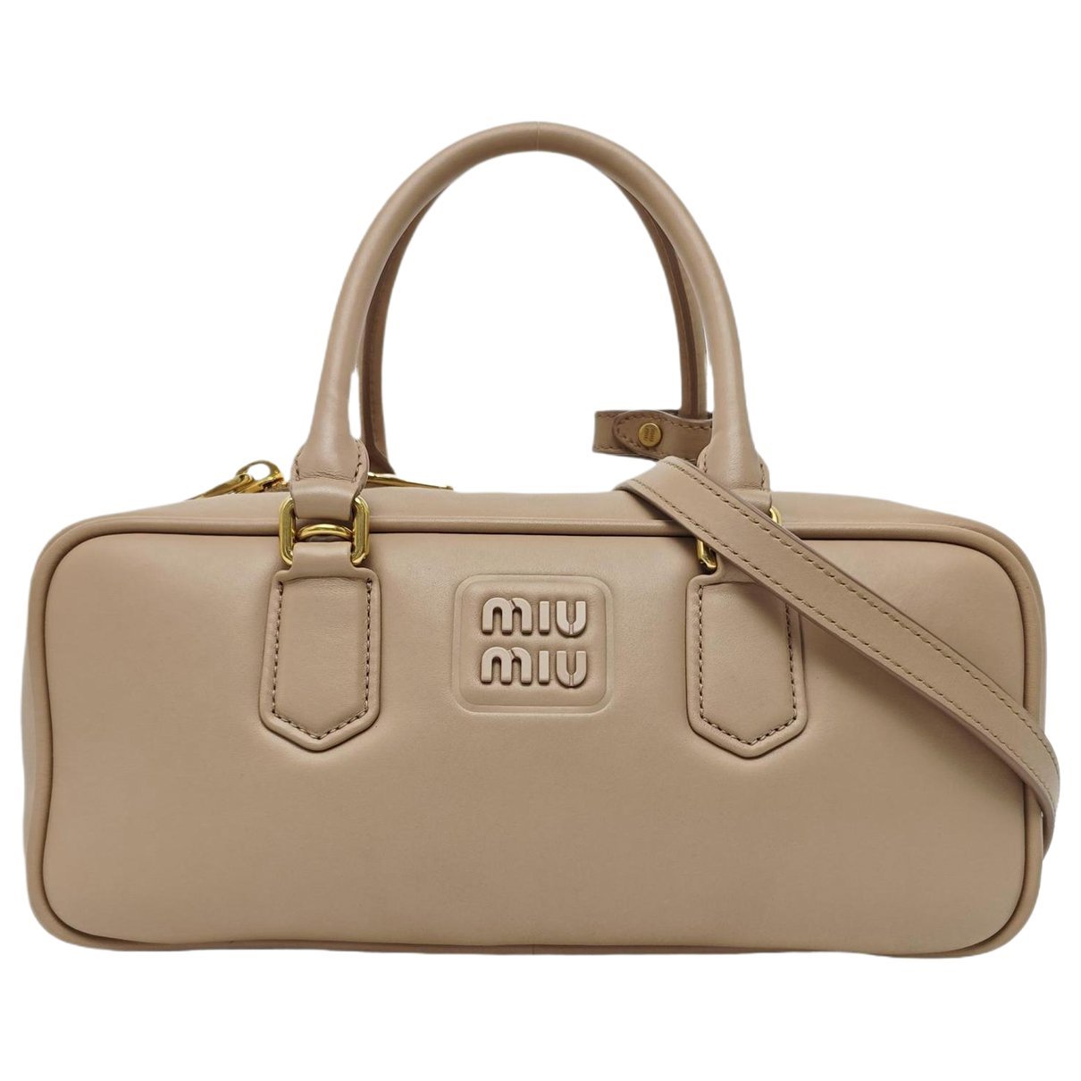 Arcadie leather handbag
