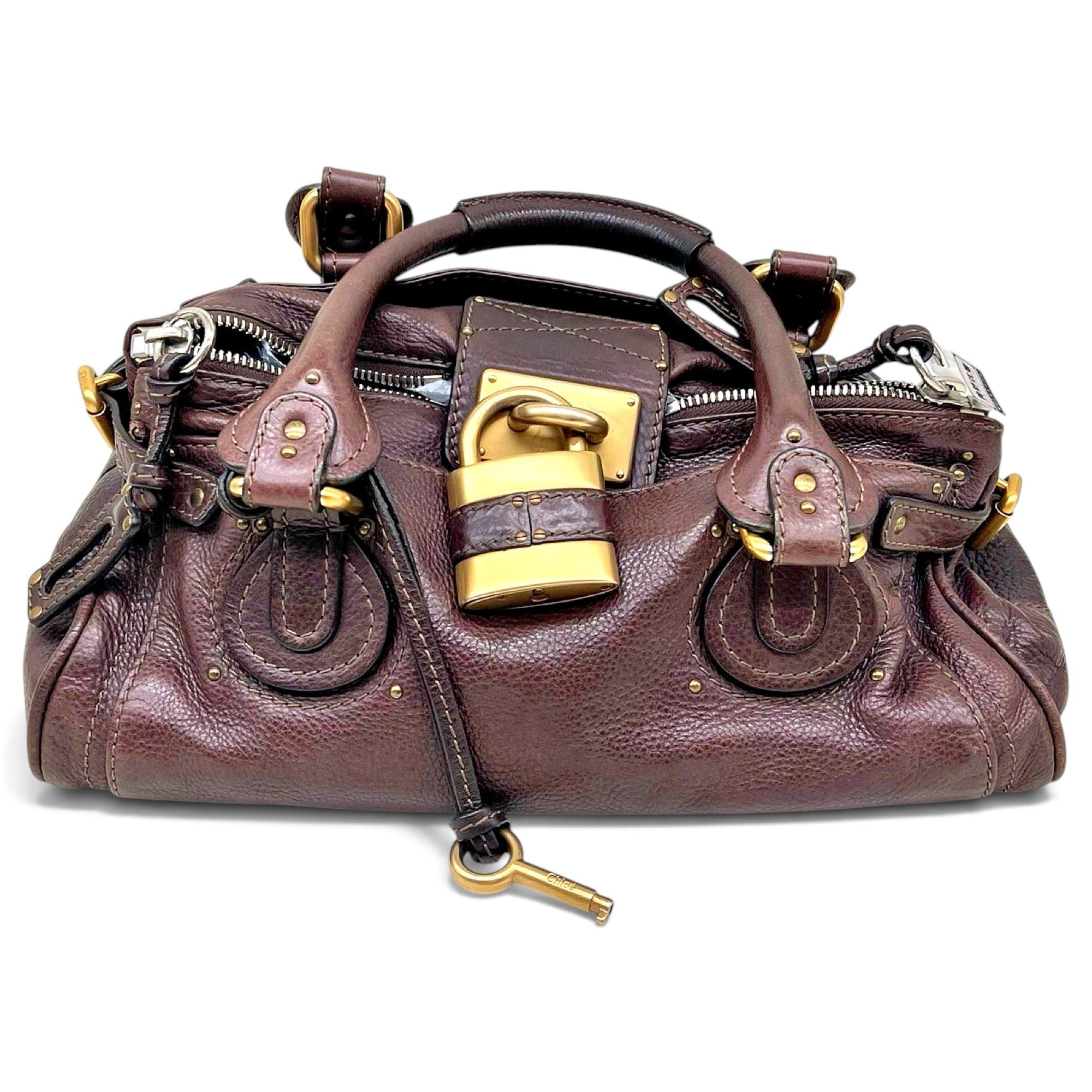 Paddington leather satchel