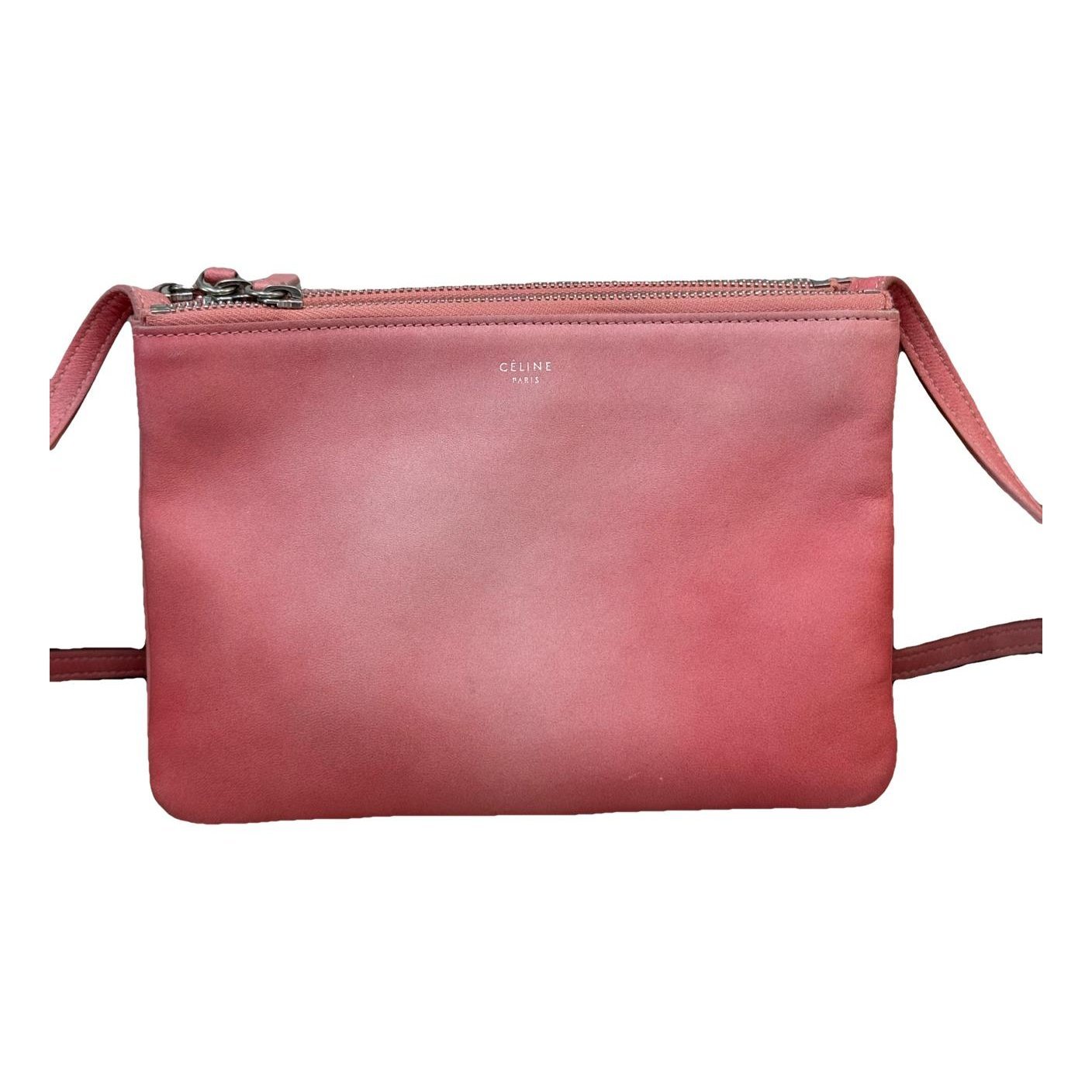 Trio leather crossbody bag