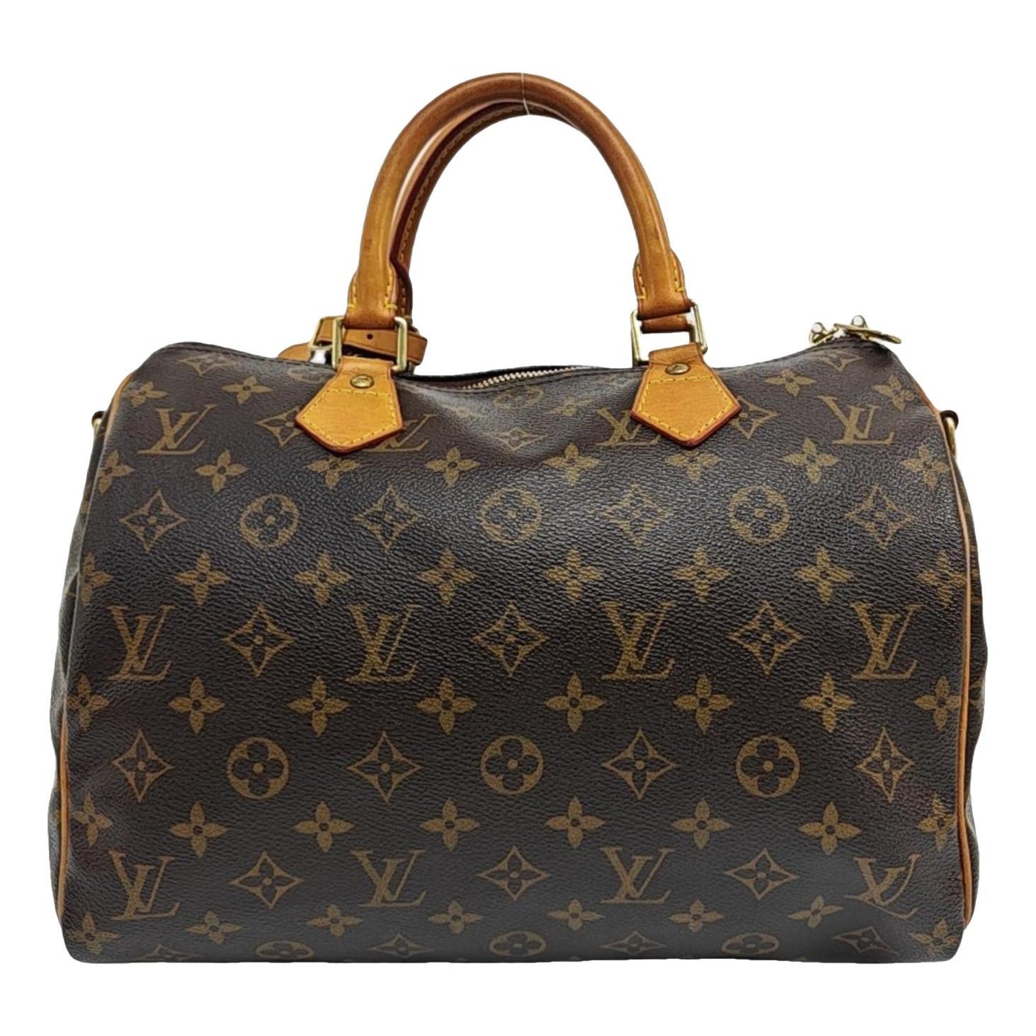 Nano Speedy / Mini HL leather handbag