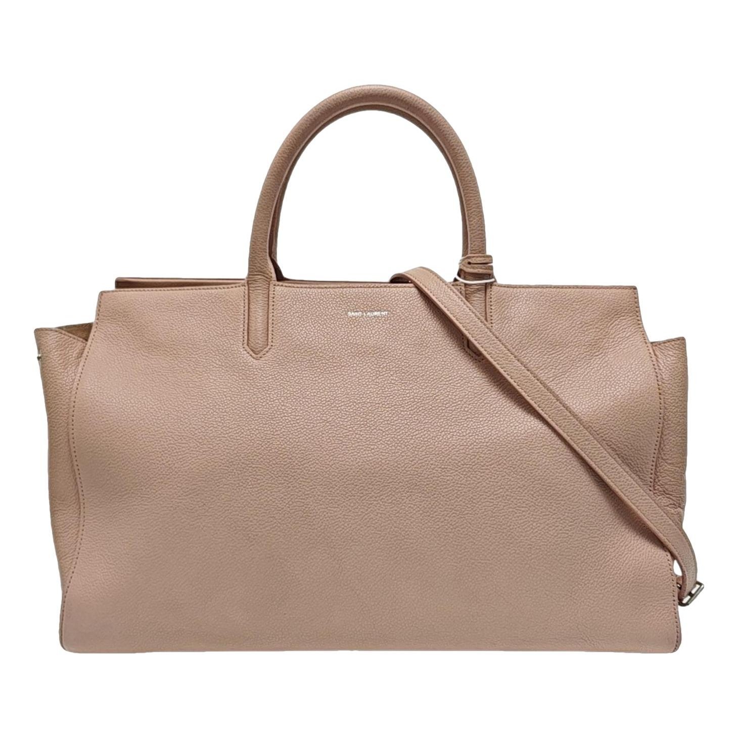 Cabas Rive Gauche leather handbag