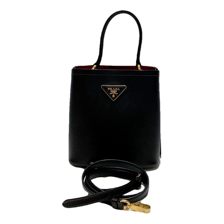 Panier leather handbag